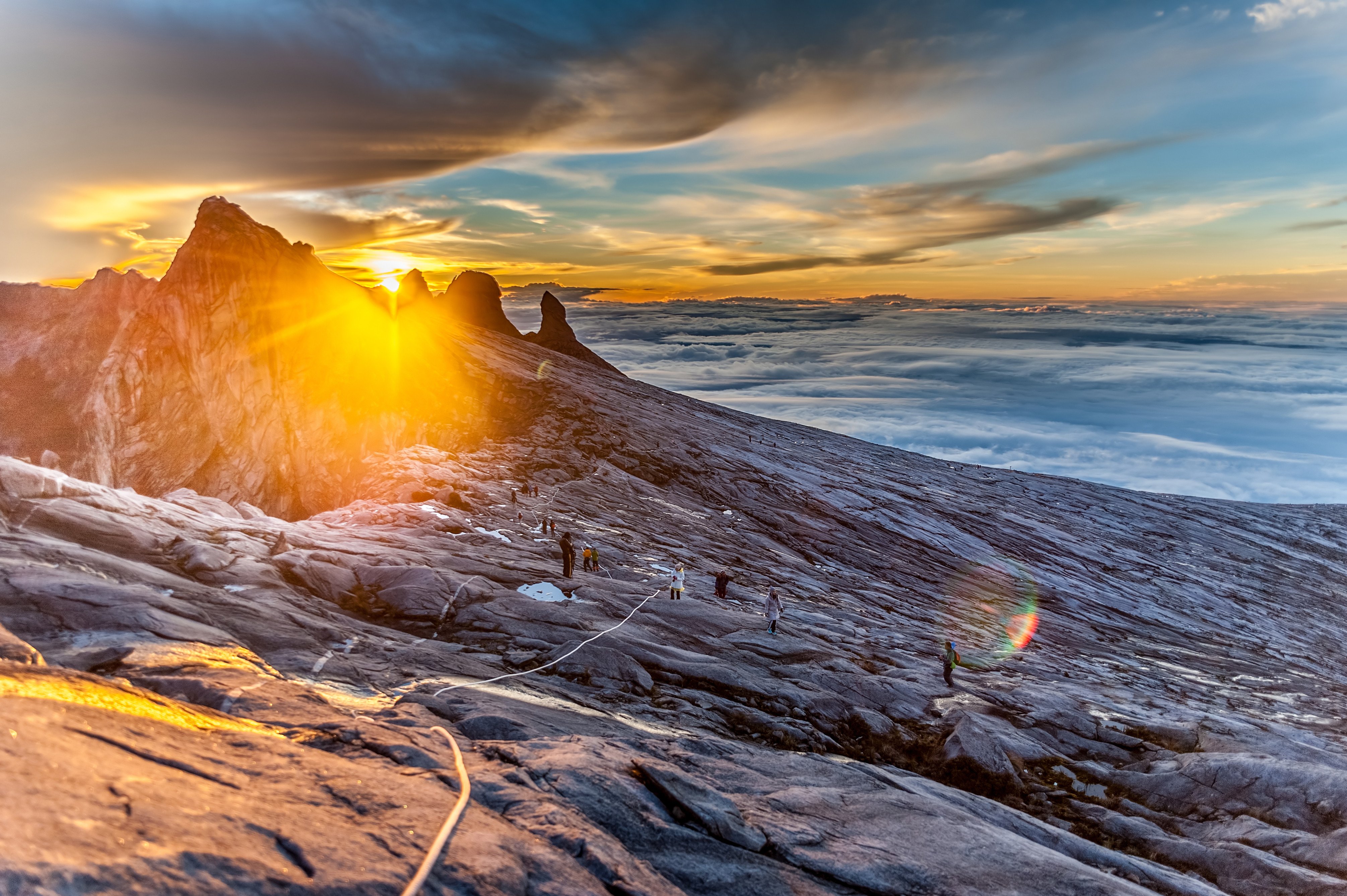 Mount Kinabalu in Sabah, Malaysia. Malaysia is mulling checks for high-altitude illness and acute mountain sickness, particularly for climbers attempting Mount Kinabalu. Photo: Shutterstock