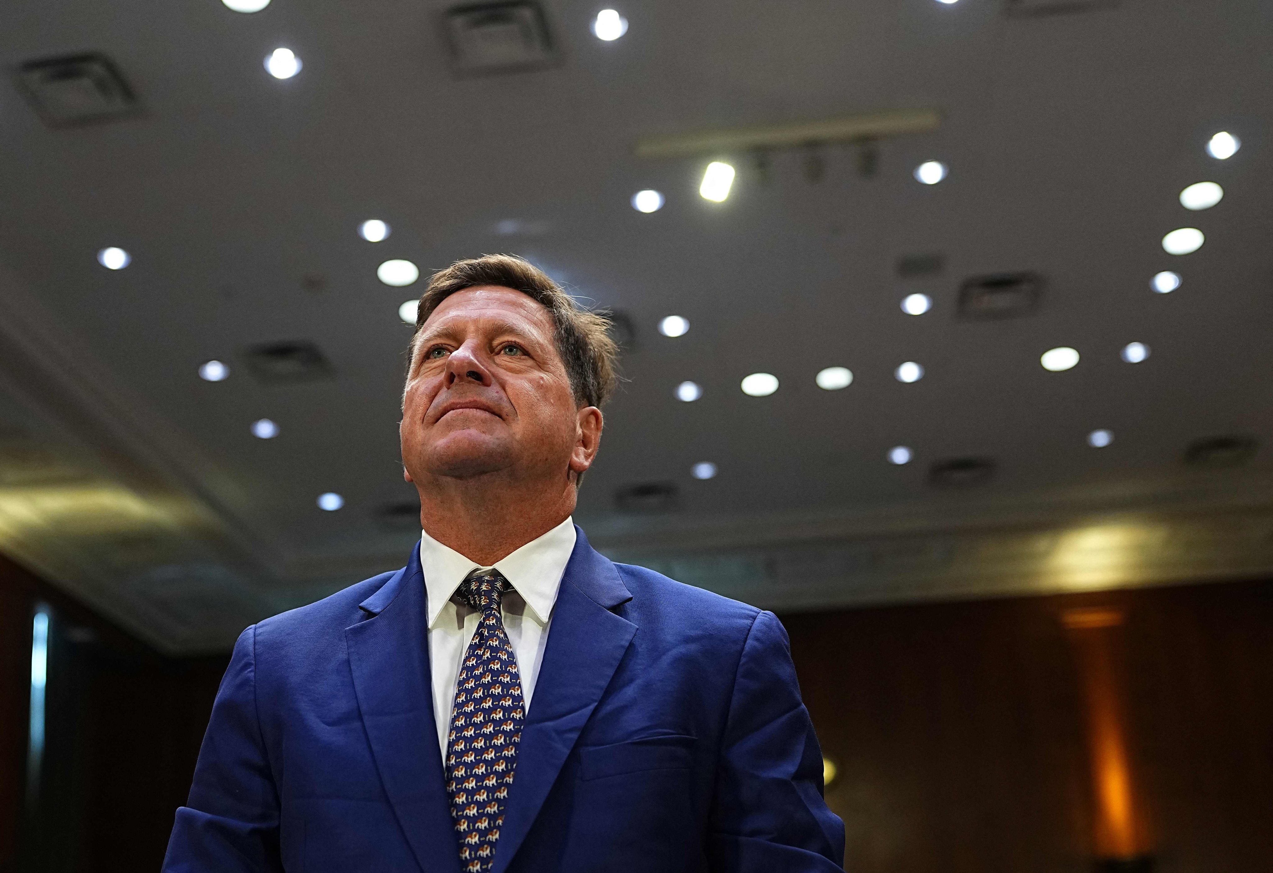 Jay Clayton will oversee ‌the 18 US intelligence agencies. Photo: AFP