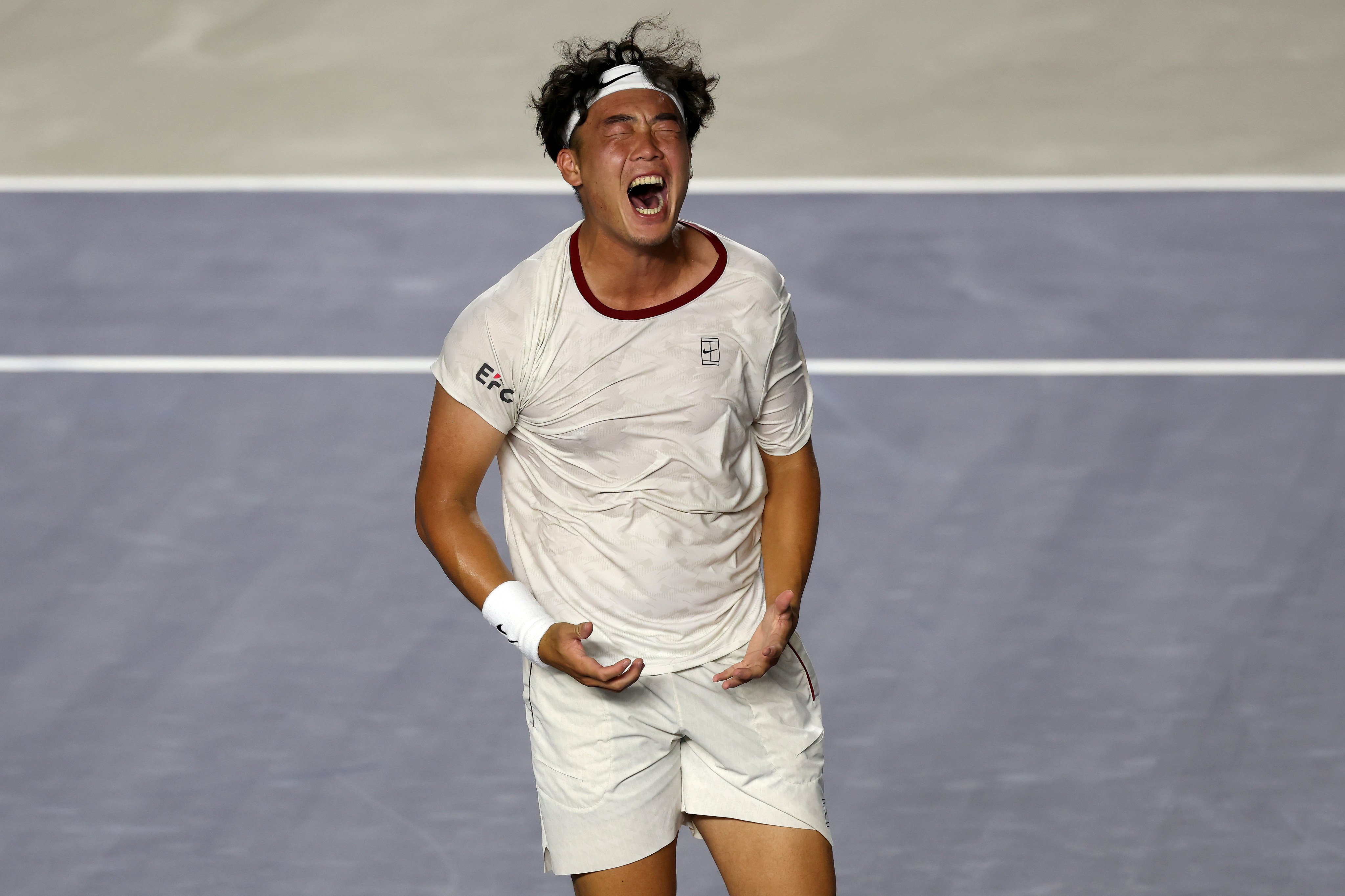 Hong Kong’s Coleman Wong is now ranked No 102 after his win over Czech world No 12 Jiri Lehecka on Thursday. Photo: Getty Images