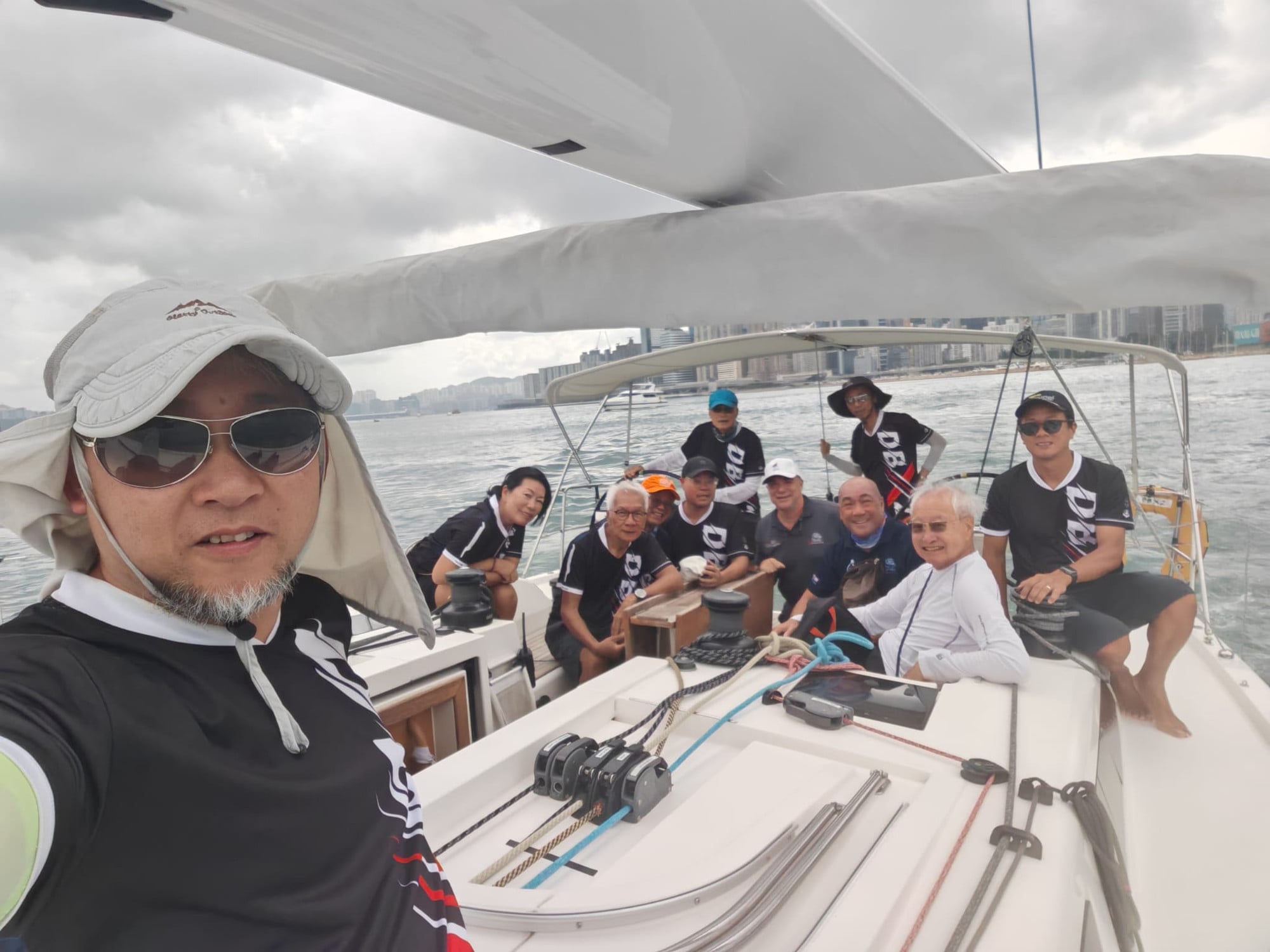 The yacht DBX2 recently sailed to Guishan Island with 11 on board. Photo: Handout The yacht DBX2 recently sailed to Guishan Island with 11 on board. Photo: Handout