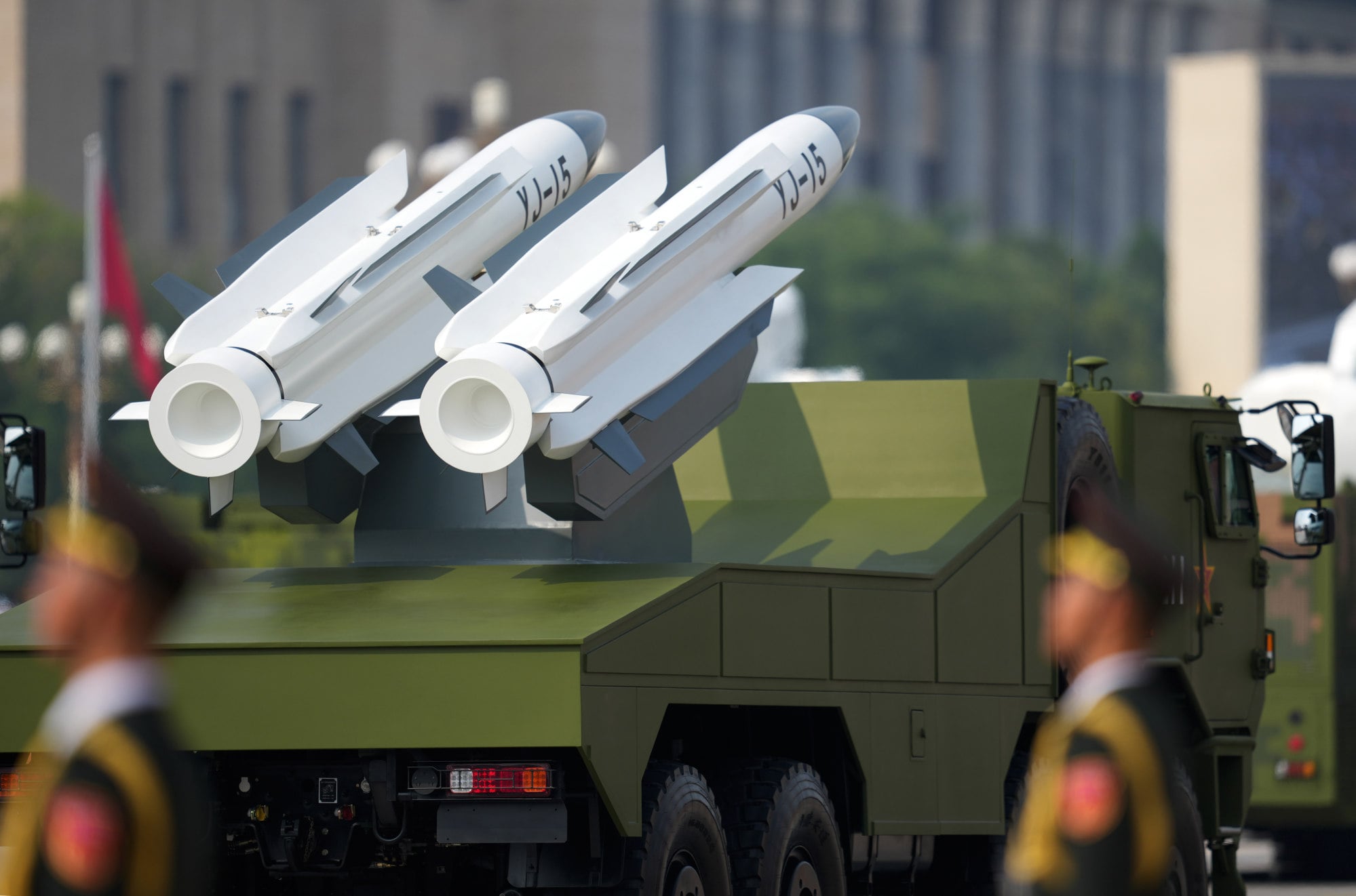 The PLA’s anti-ship missile formation takes part in a military parade in Beijing, in September 2025. Photo: Xinhua The PLA’s anti-ship missile formation takes part in a military parade in Beijing, in September 2025. Photo: Xinhua
