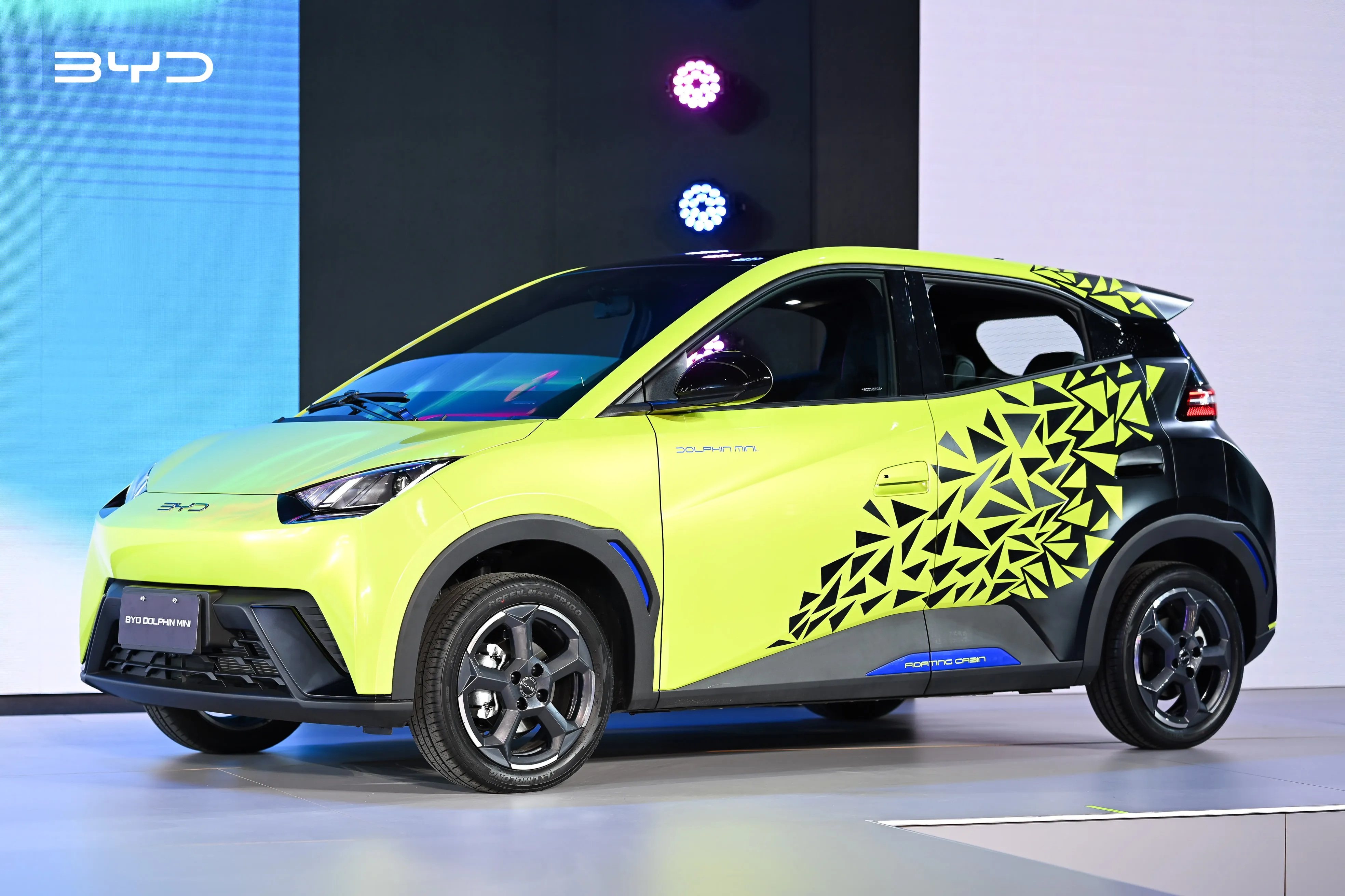 The BYD Dolphin Mini became Brazil’s best-selling retail vehicle in February as imports of Chinese-made cars surged. Photo: BYD
