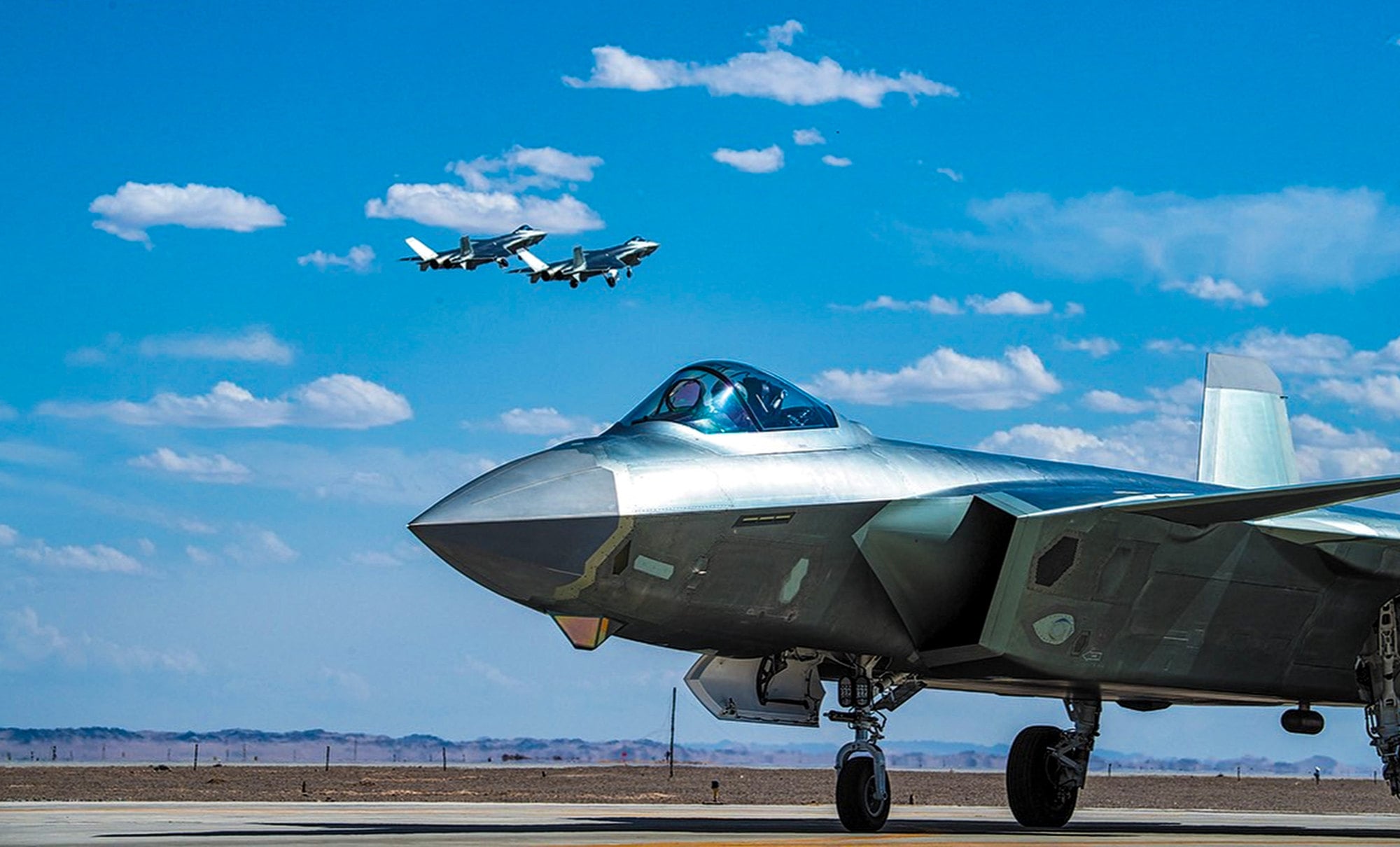 China’s J-20 stealth fighter is one of the PLA Air Force’s most advanced combat jets, designed for long-range, high-speed operations and enhanced radar evasion. Photo: Handout China’s J-20 stealth fighter is one of the PLA Air Force’s most advanced combat jets, designed for long-range, high-speed operations and enhanced radar evasion. Photo: Handout