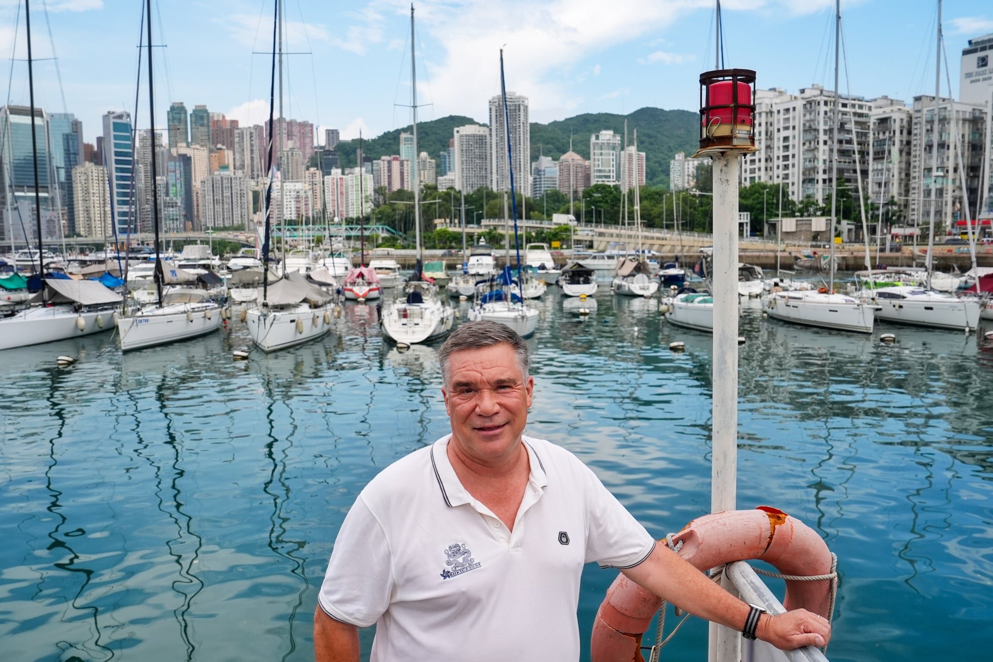 David Norton, commodore of the Royal Hong Kong Yacht Club. Photo: Elson Li David Norton, commodore of the Royal Hong Kong Yacht Club. Photo: Elson Li