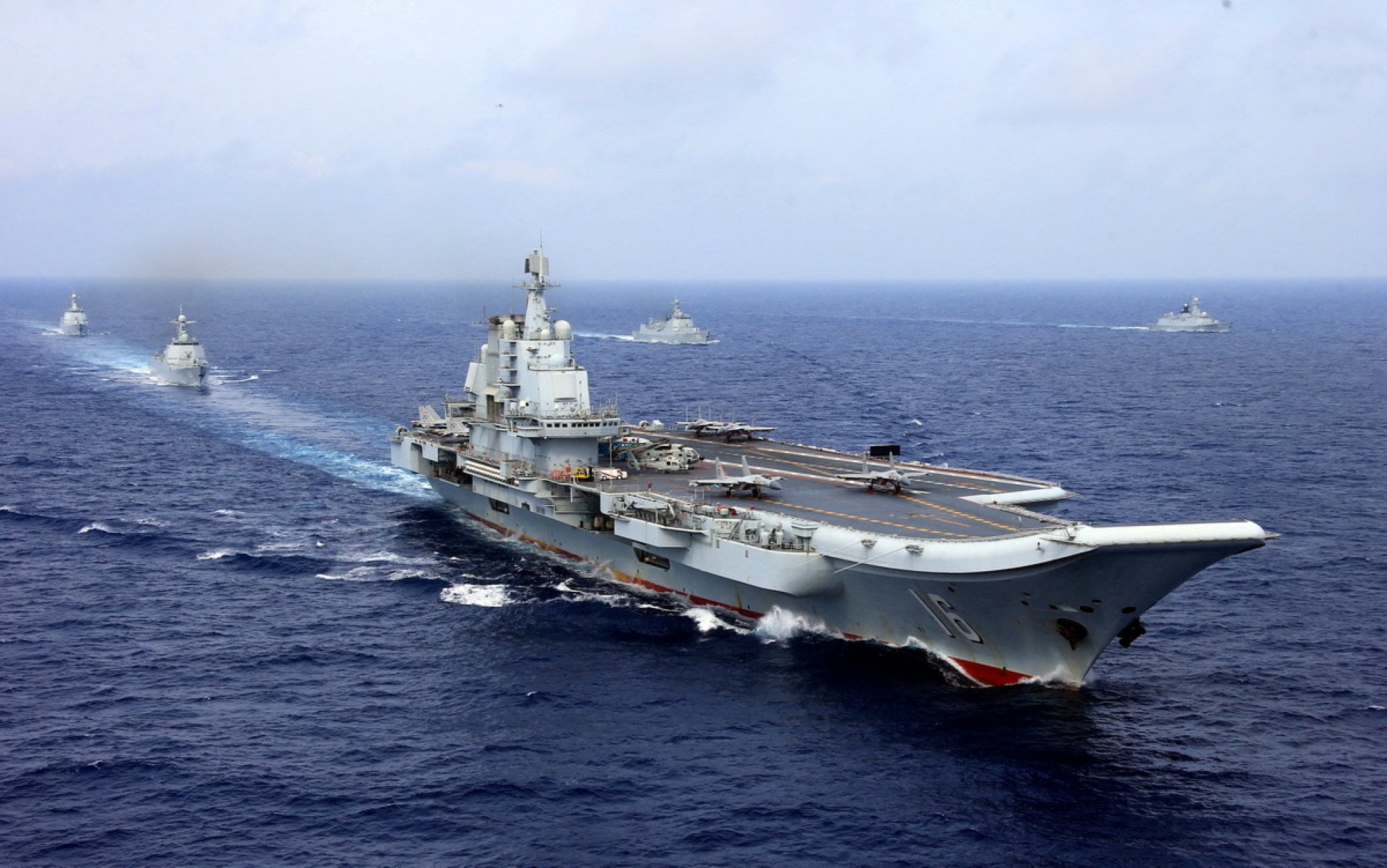 China’s Liaoning aircraft carrier takes part in a military drill in the western Pacific Ocean, in April 2018. Photo: Reuters China’s Liaoning aircraft carrier takes part in a military drill in the western Pacific Ocean, in April 2018. Photo: Reuters