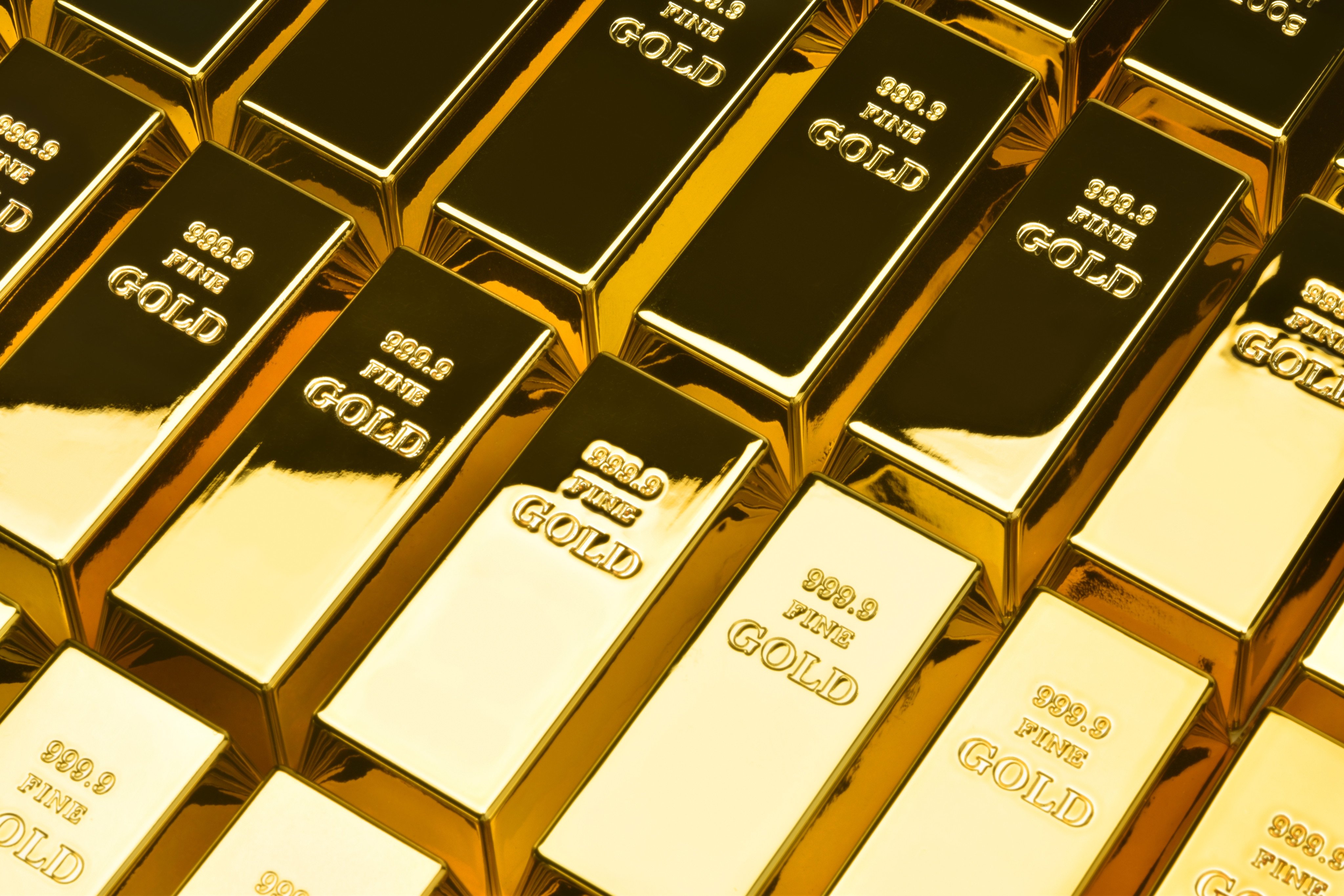 Gold bars: Photo: Shutterstock