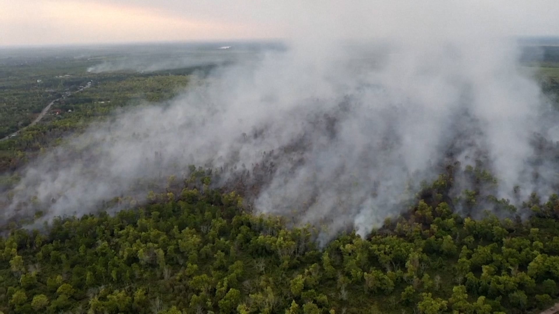 Wildfires reignite in Indonesia’s Central Kalimantan