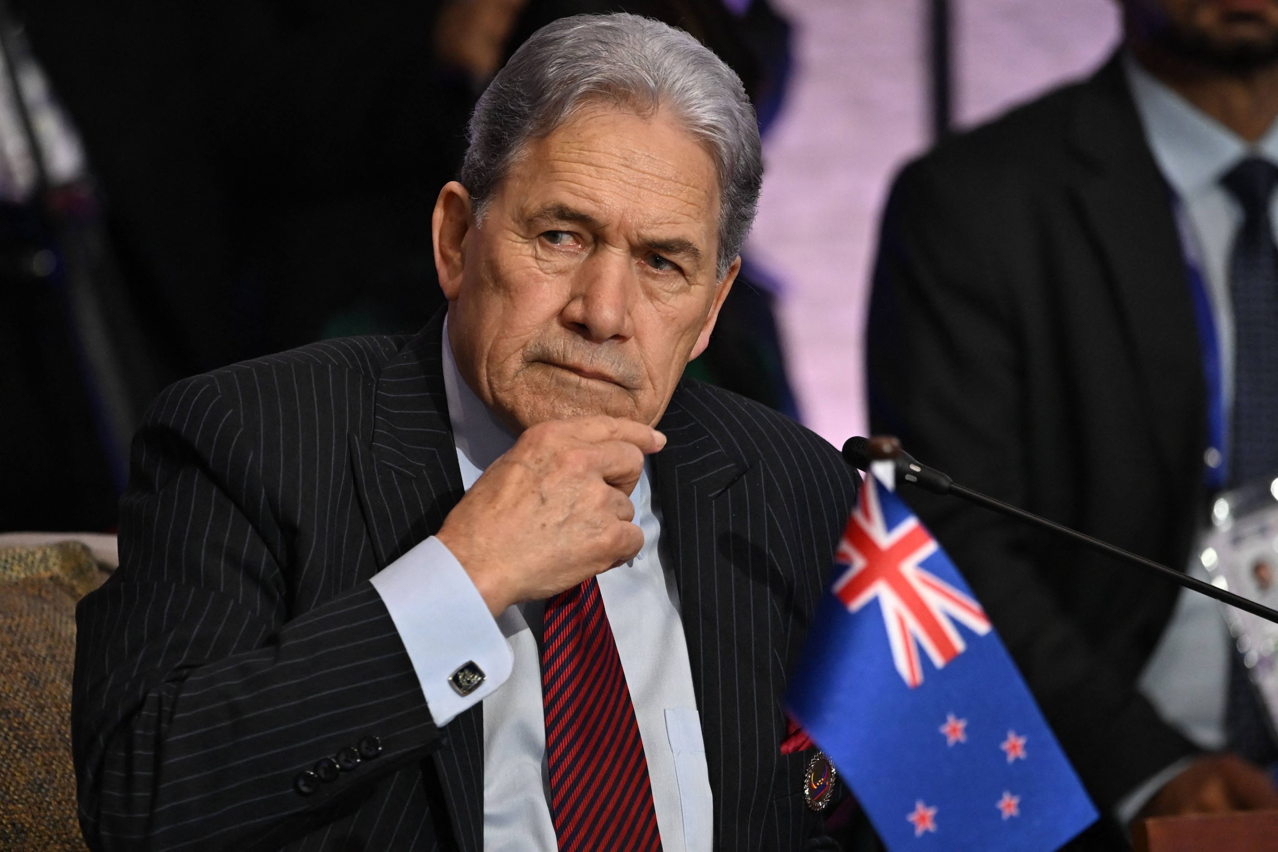 New Zealand Foreign Minister Winston Peters has been urged to "treasure" his country's relationship with China. Photo: AFP