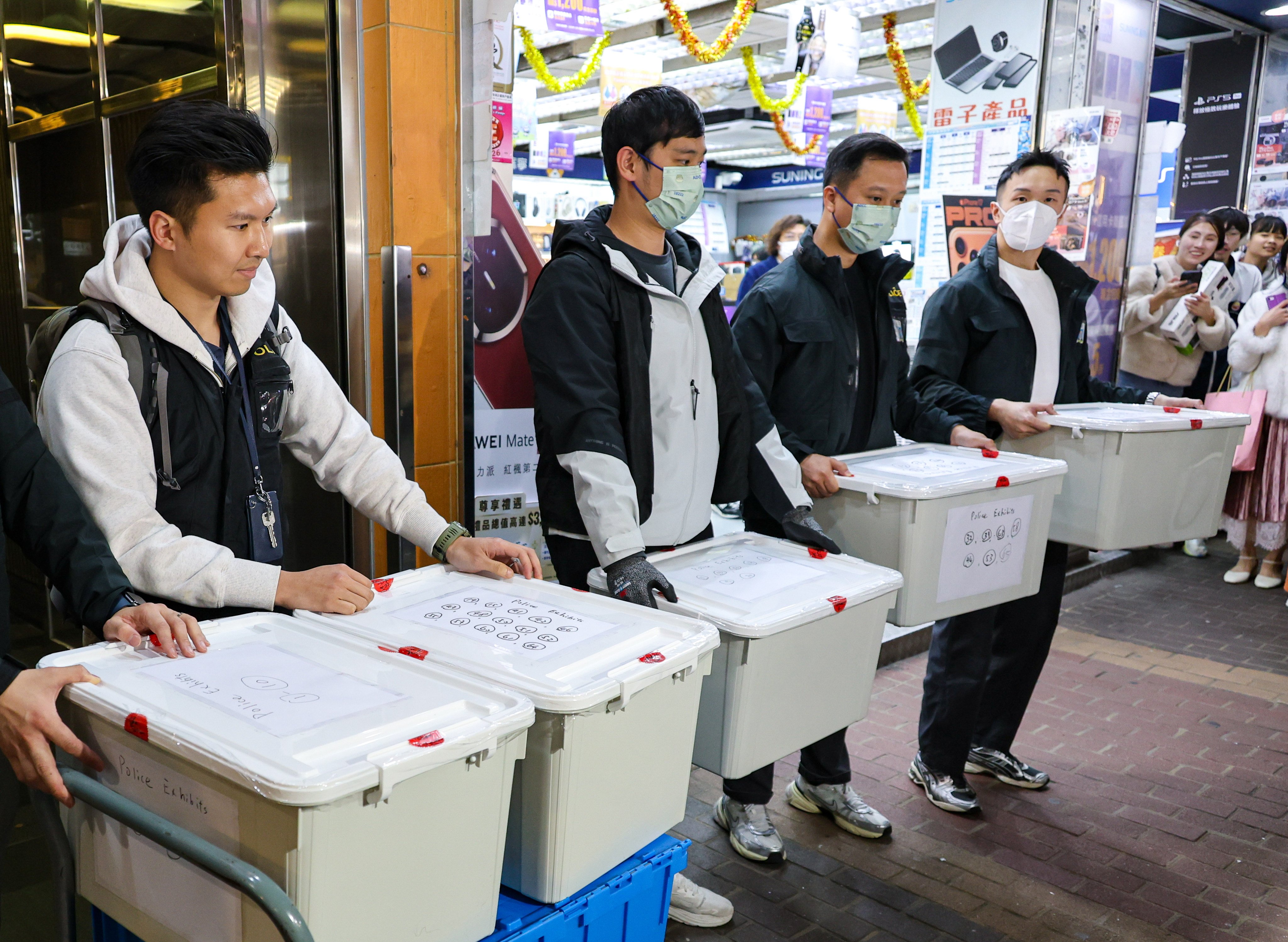 Police raided the firm’s office in Mong Kok in February. Photo: Handout
