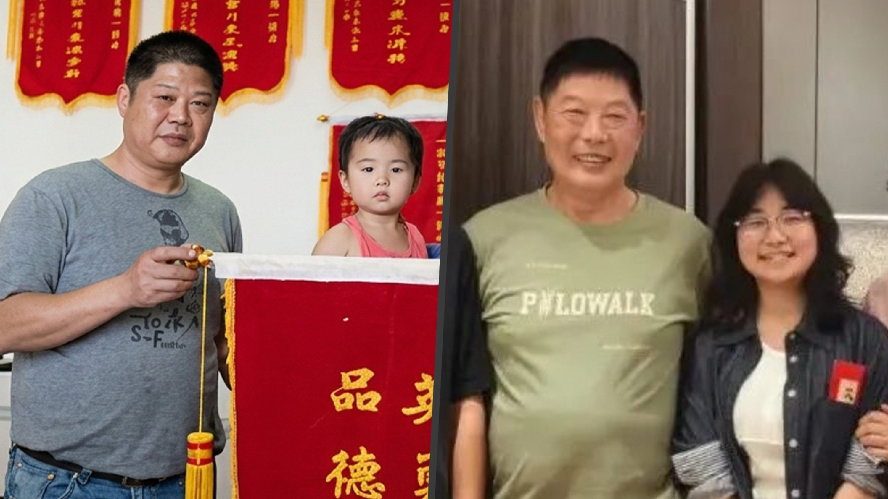 Sixteen years after her dramatic rescue, newly admitted Peking University student Zheng celebrated her milestone alongside her selfless saviour. Photo: The Paper
