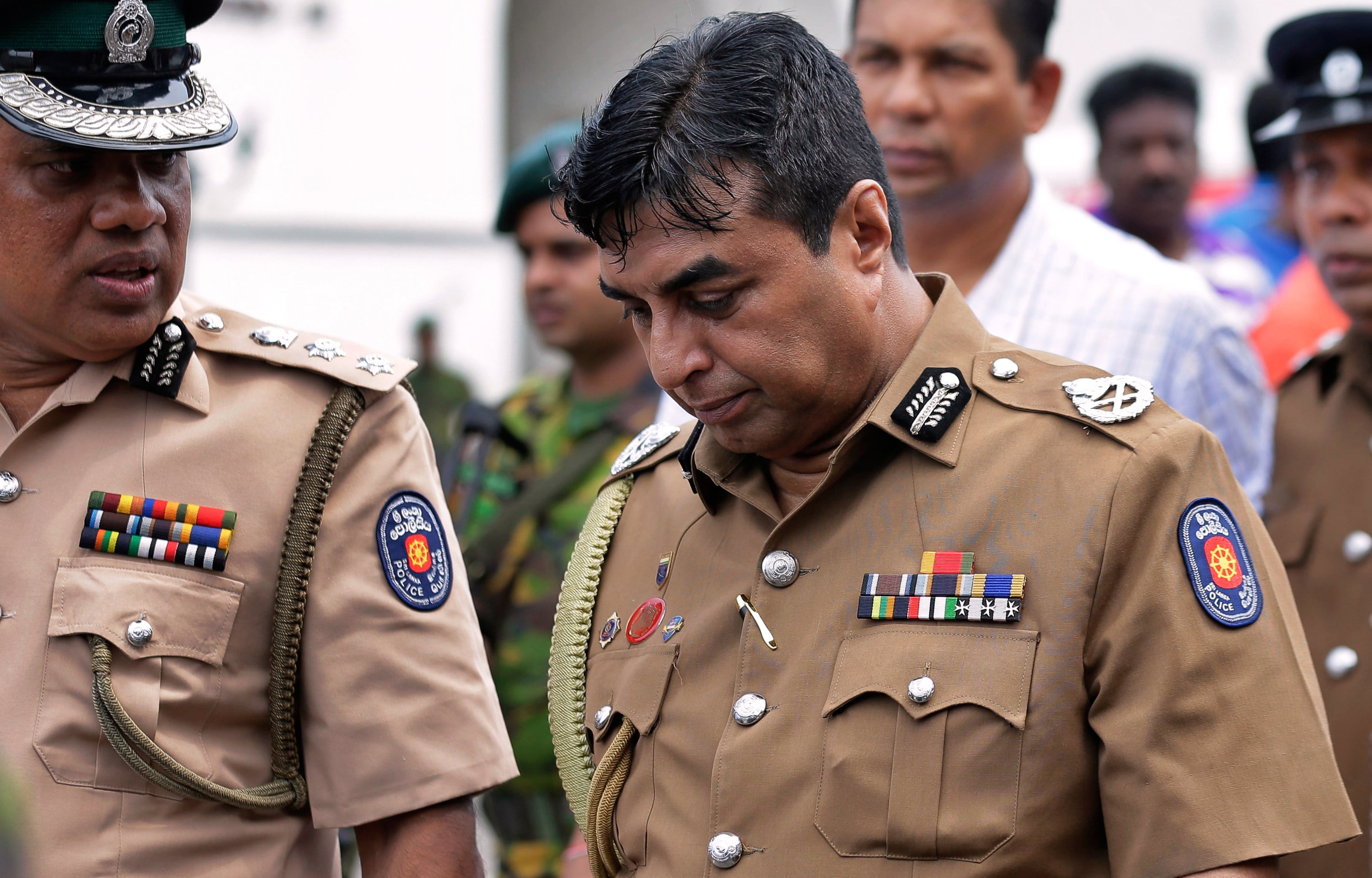 Sri Lanka’s former police chief Pujith Jayasundara. File photo: AP