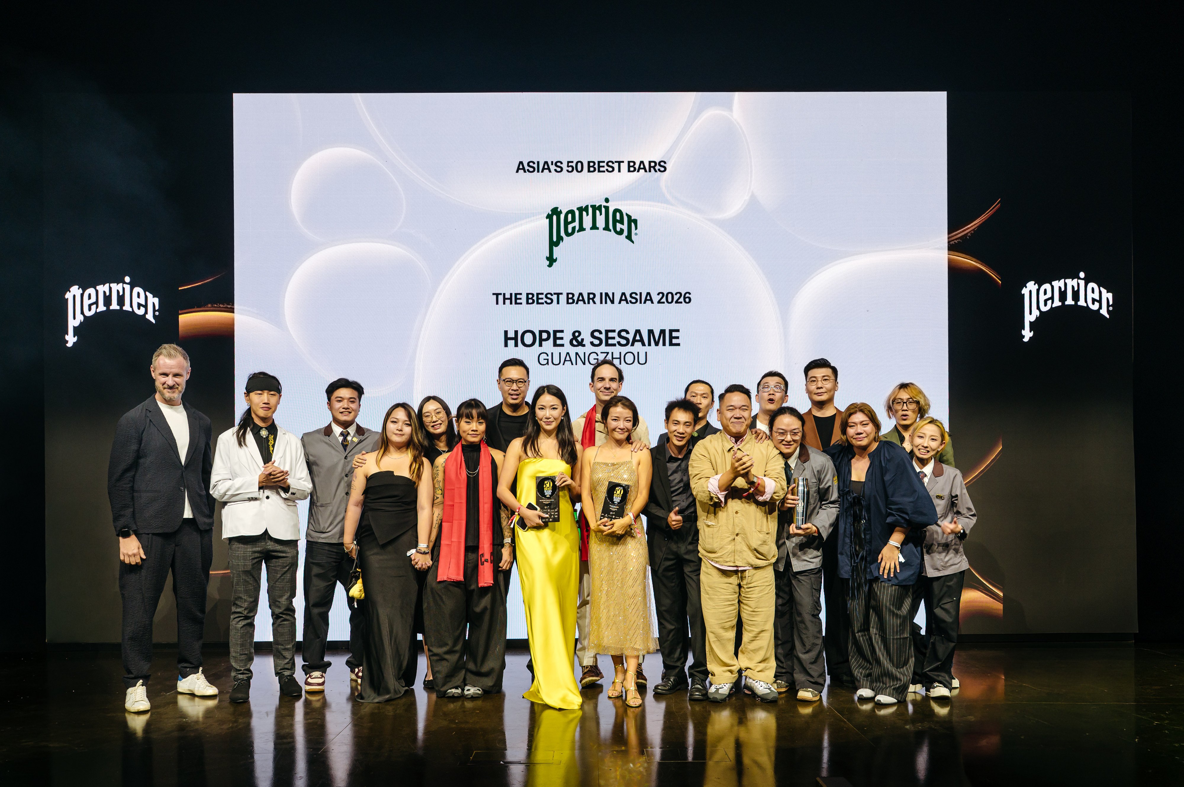 Hope & Sesame in Guangzhou took top spot on Asia’s 50 Best Bars 2026 list, as well as the Best Bar in Mainland China Award, at a ceremony in Macau on July 28. Photo: Handout
