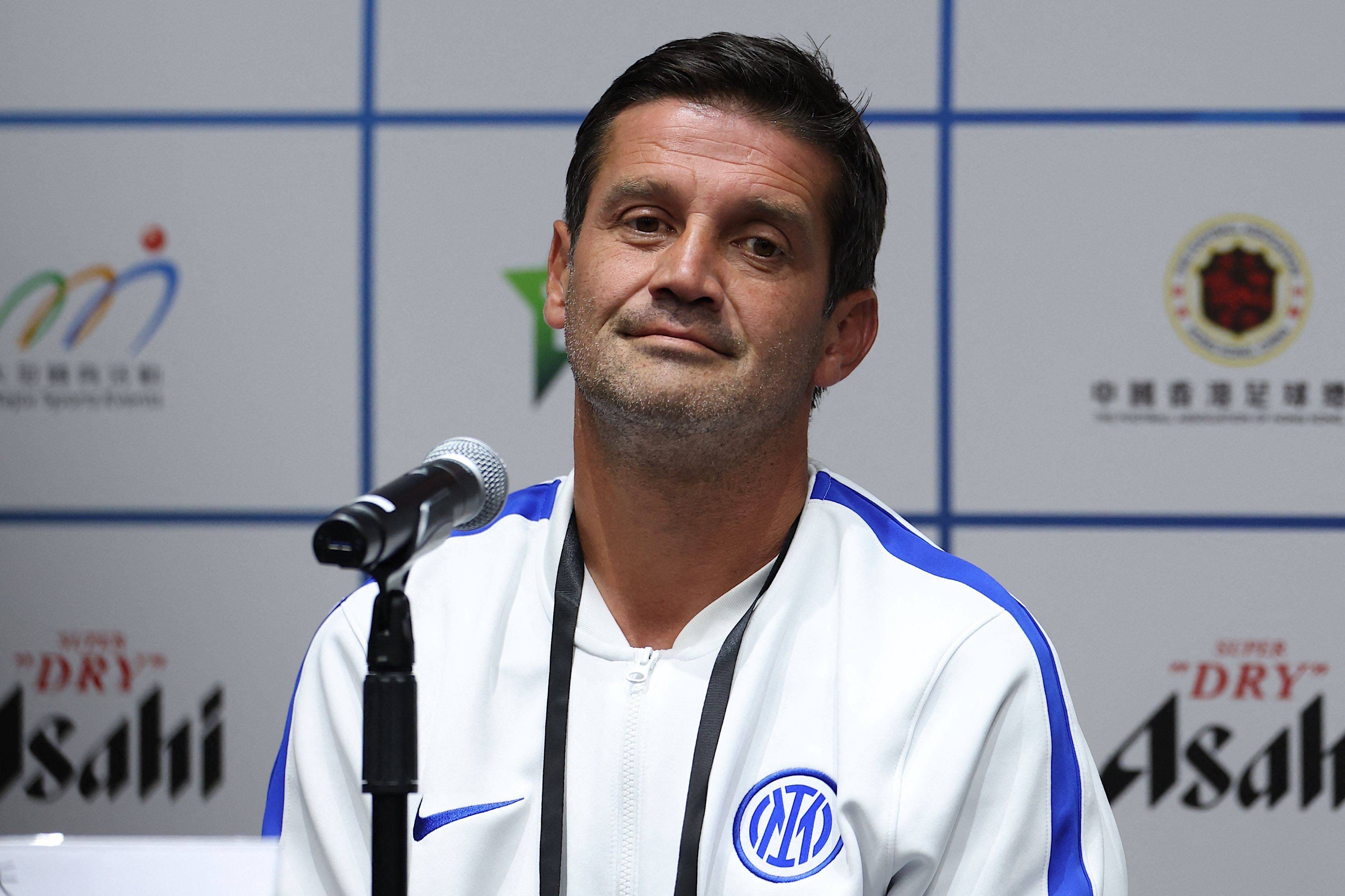 Inter Milan coach Cristian Chivu, who said his team was “still not 100 per cent physically or mentally”, paid tribute to the late Franco Baresi, who played for rival club AC Milan. Photo: AFP