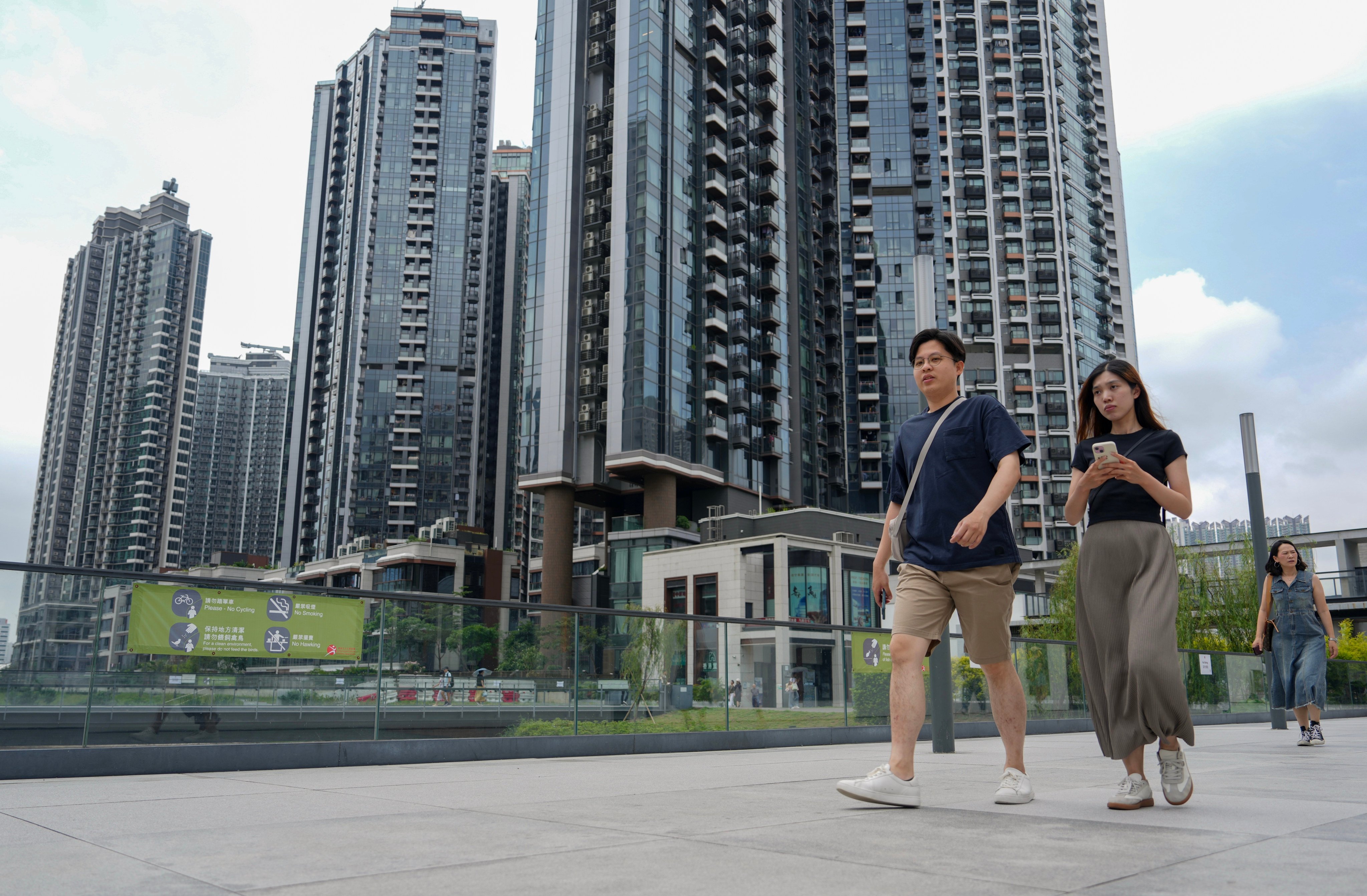 A general view of the private residential area in Kai Tak. Photo: Sam Tsang