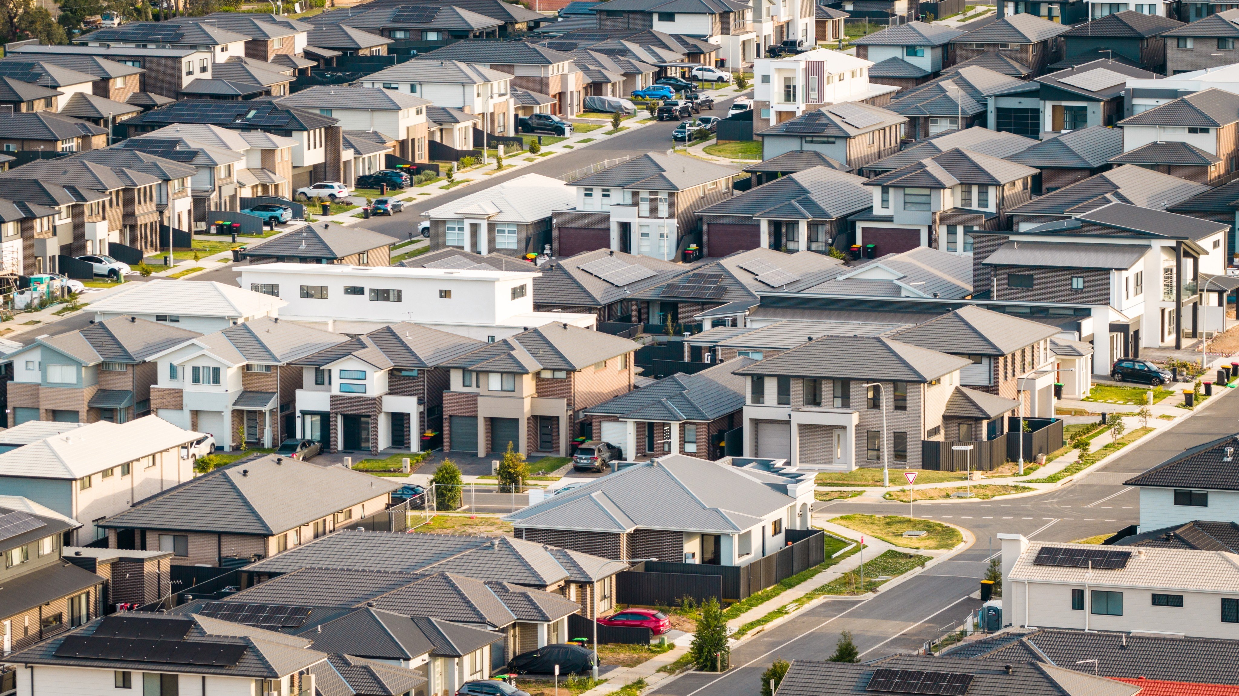 A suburban housing estate in Australia. HSBC has agreed to sell a US$25 billion Australian home loan portfolio to a unit of Blackstone, resulting in an immaterial pre-tax loss of less than US$100 million. Photo: Shutterstock