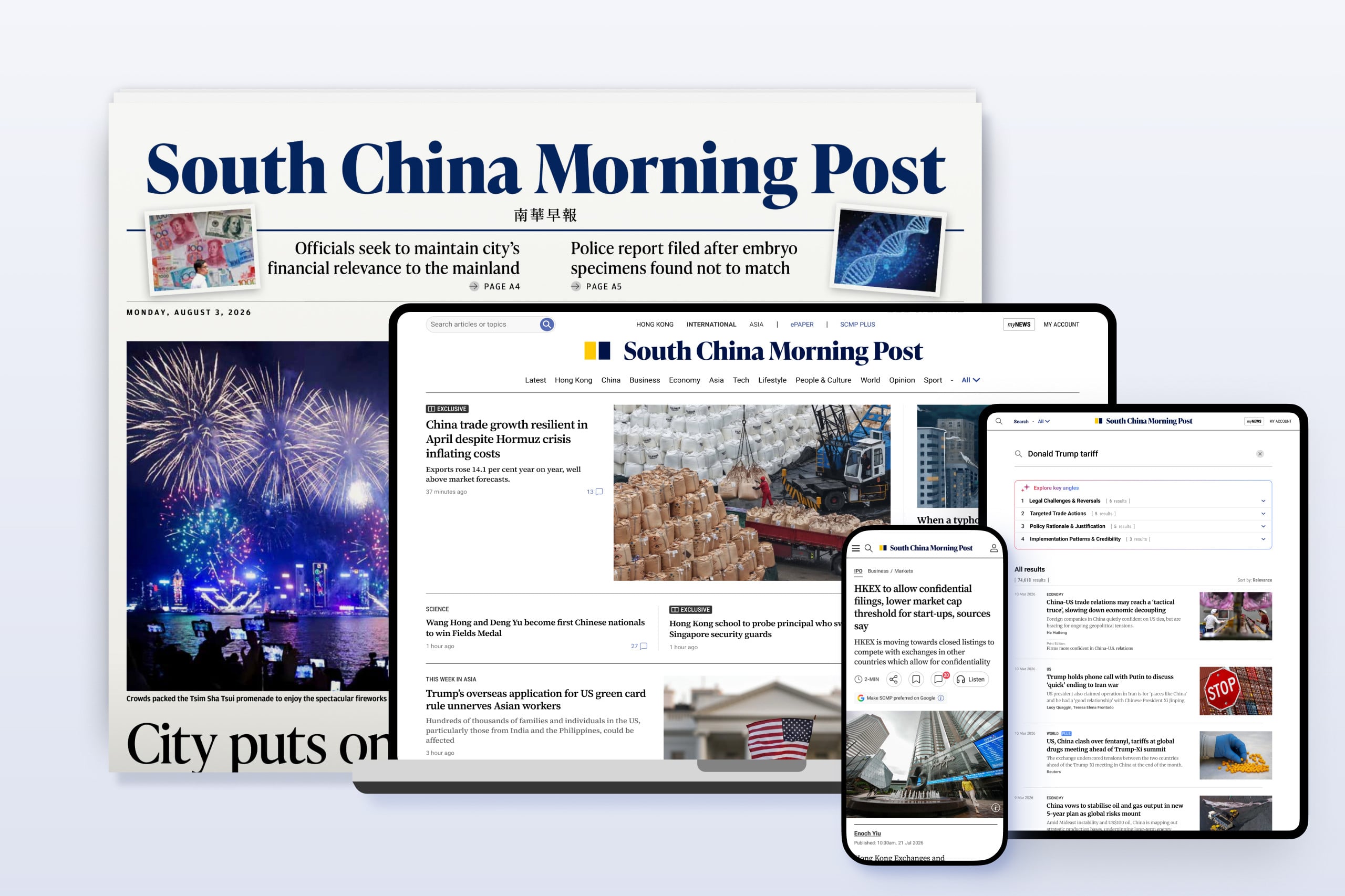 scmp.com - Chow Chung-yan - News in the age of AI: a new print and digital experience for SCMP readers