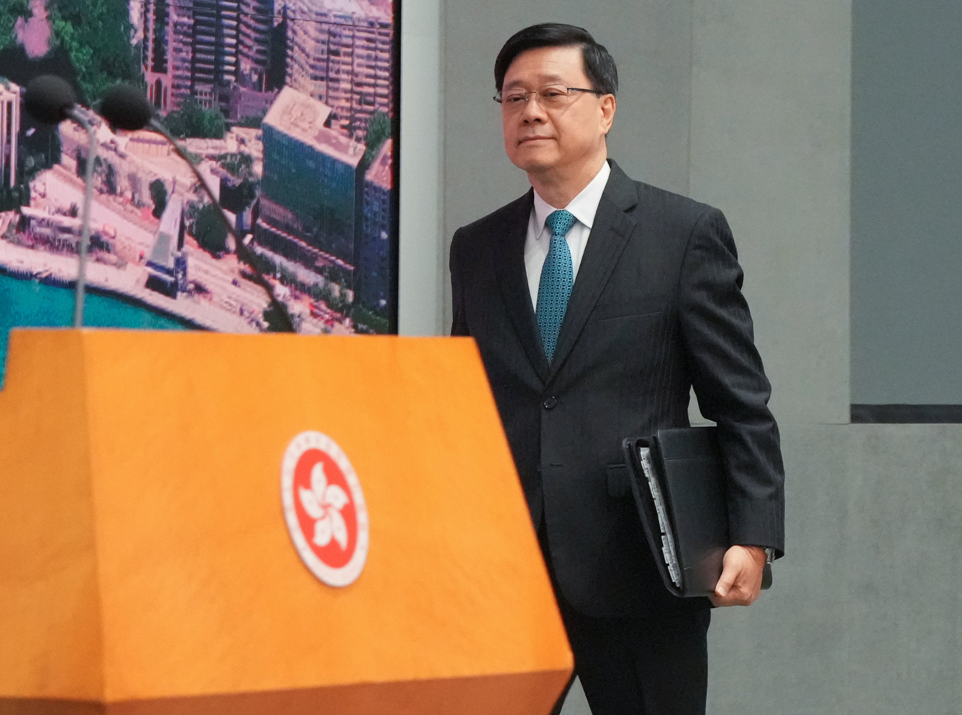 City leader John Lee says he and his team have attended more than 80 public consultation sessions since June. Photo: May Tse