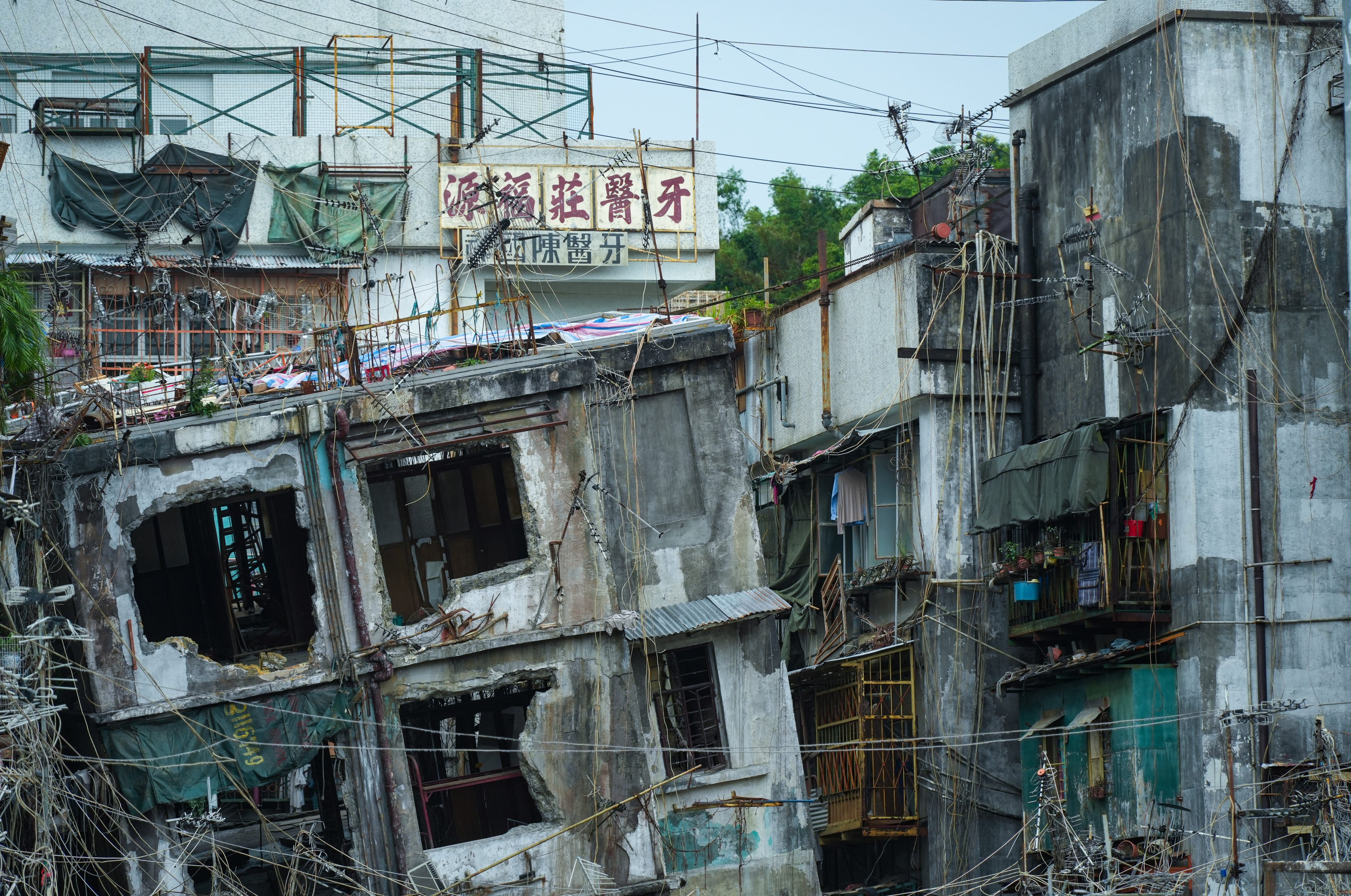The film set for the sequel recreates the Kowloon Walled City in the late 1980s and 1990s, in the years leading up to its demolition. Photo: Sun Yeung