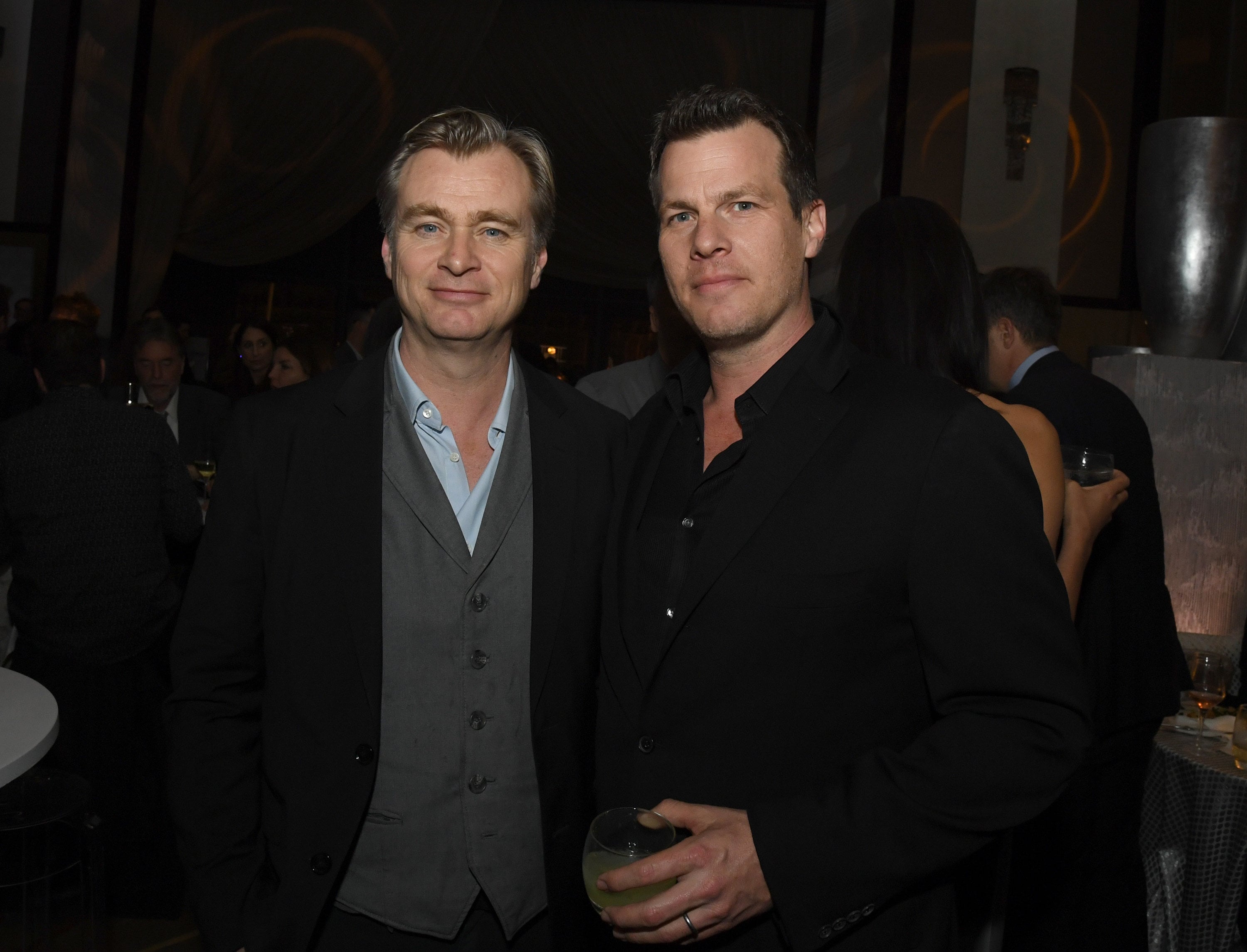 Christopher Nolan and Jonathan Nolan at the Westworld Season 3 premiere afterparty in 2020 in California. Photo: Getty Images