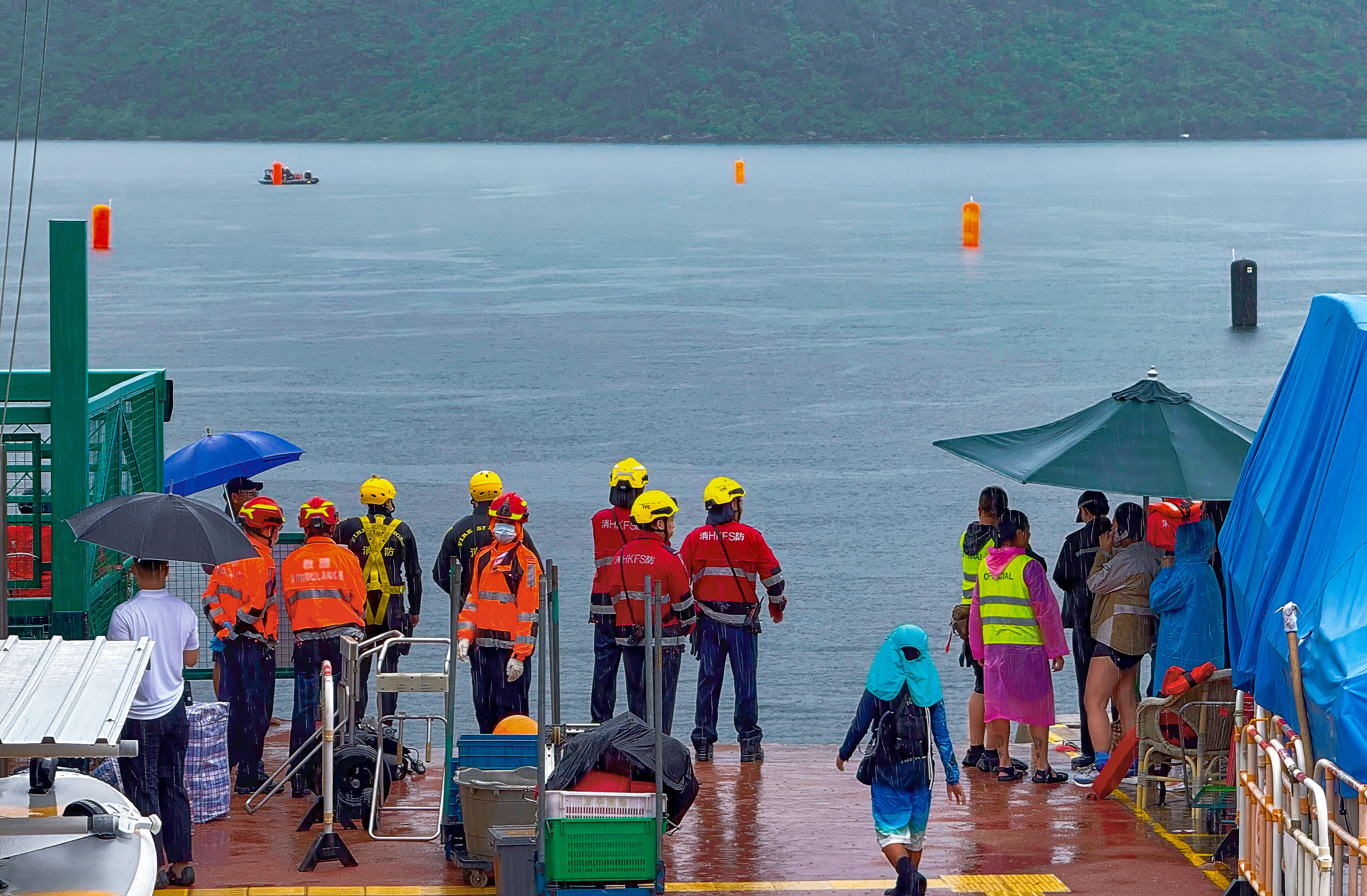 Police received a report at 7.57am that Ma Chi-po had entered the water for the swimming leg but failed to resurface. Photo: Handout