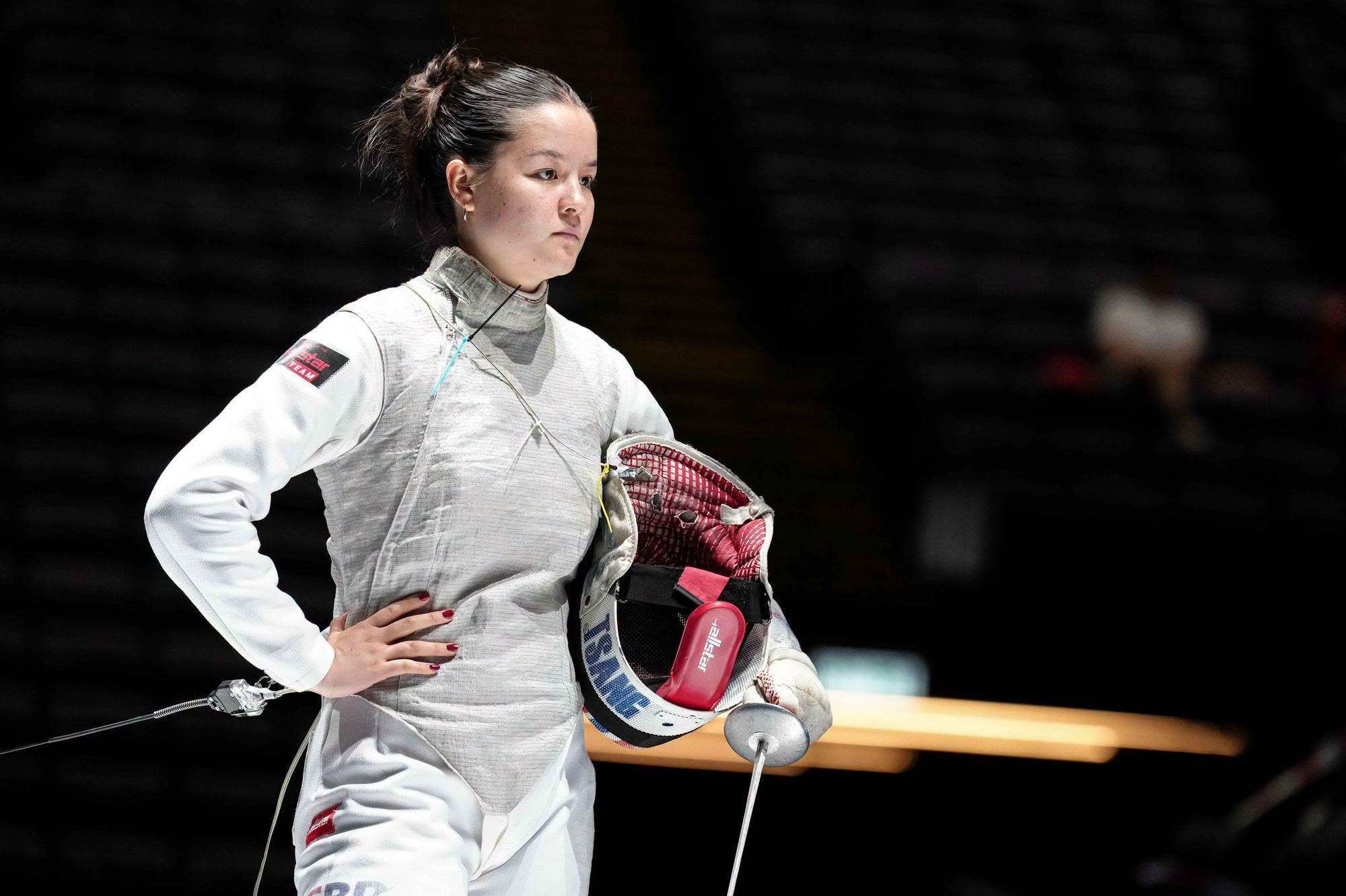 Amelie Tsang, who competed at the Fencing World Championships in Hong Kong last week, aims to hit her peak at the 2032 Olympic Games. Photo: British Fencing