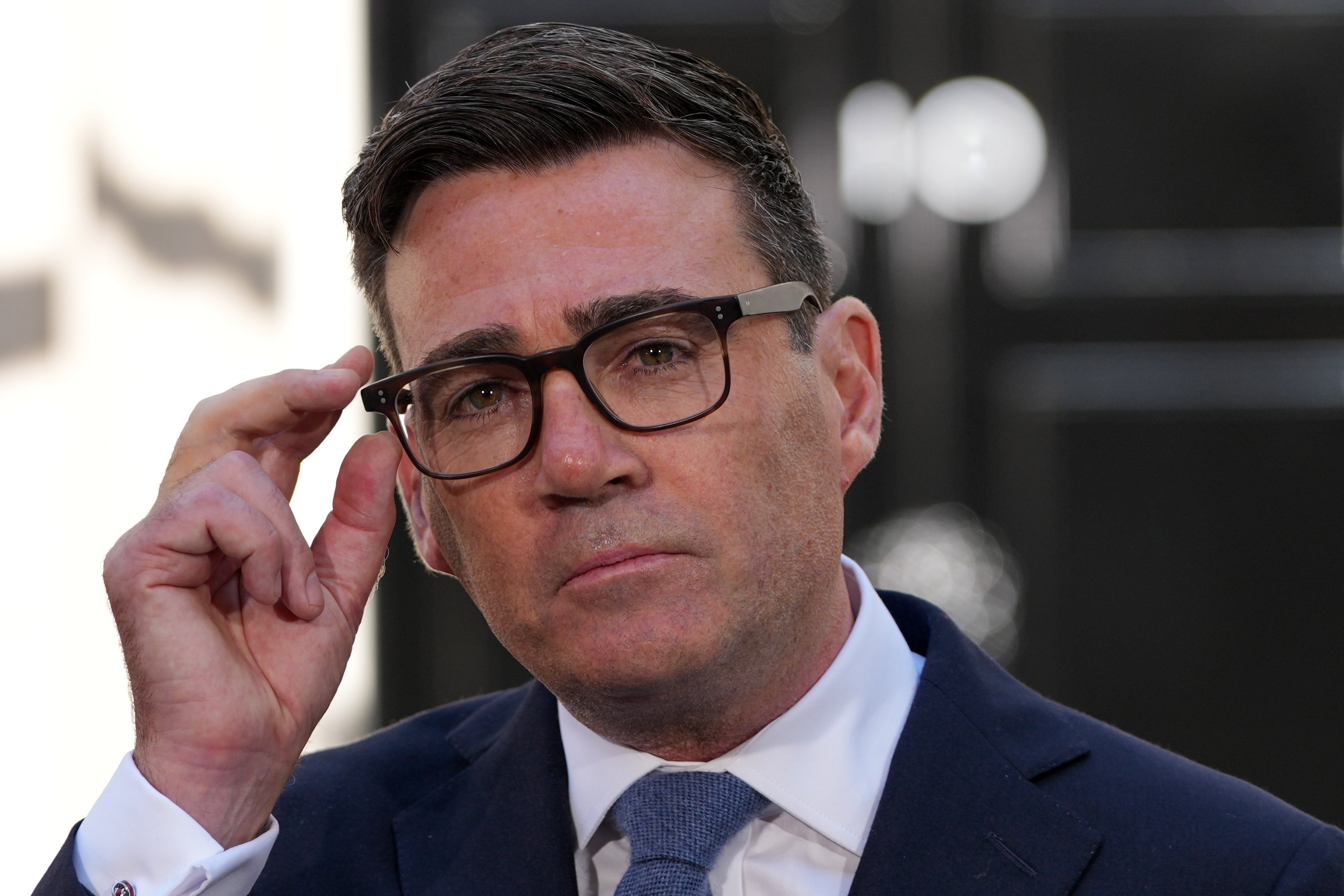 Britain’s Prime Minister Andy Burnham. Photo: AP