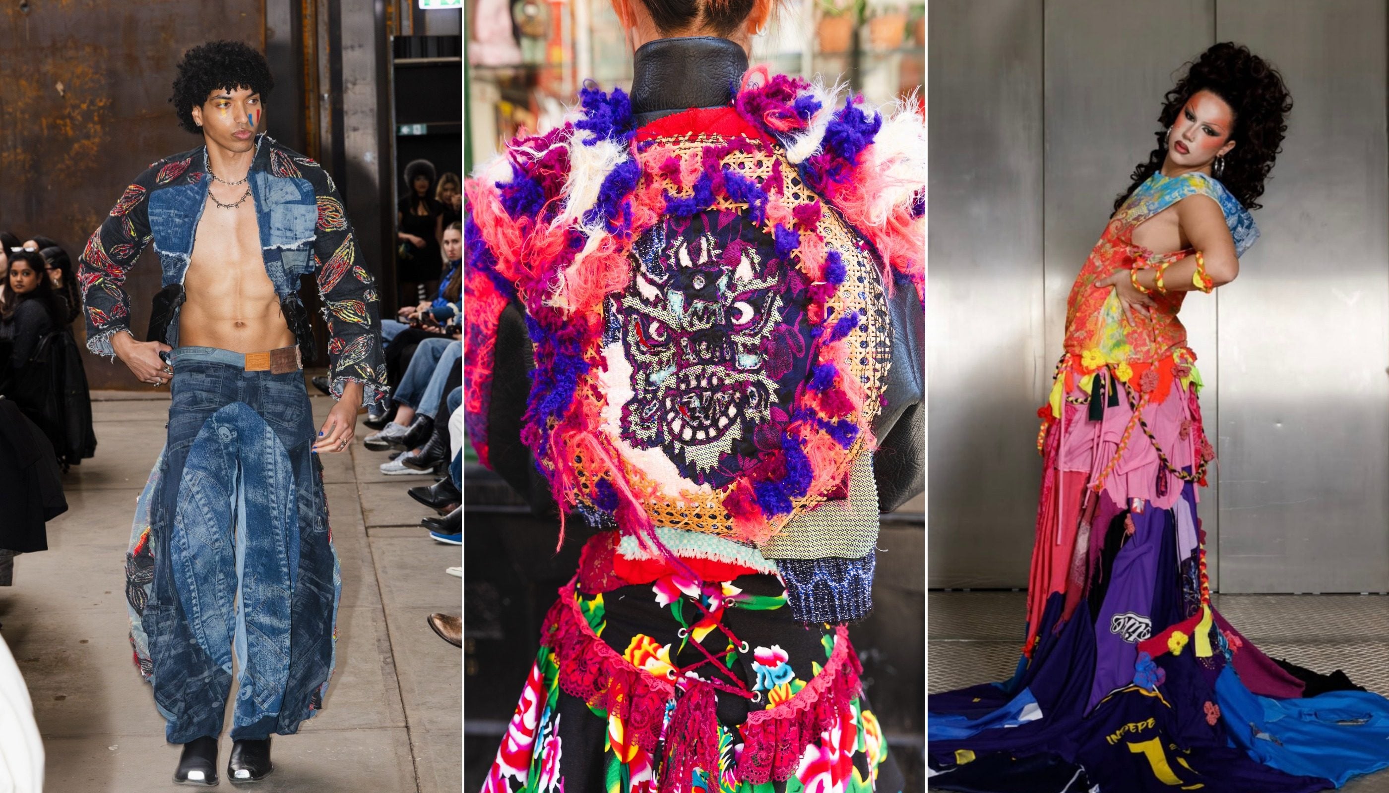 18 year-old Ella Doeringer repurposes fabric for one-of-a-kind fashion pieces. Sustainability and environmentalism are core ethos in her artwork and fashion design. Photos: Ella Doeringer