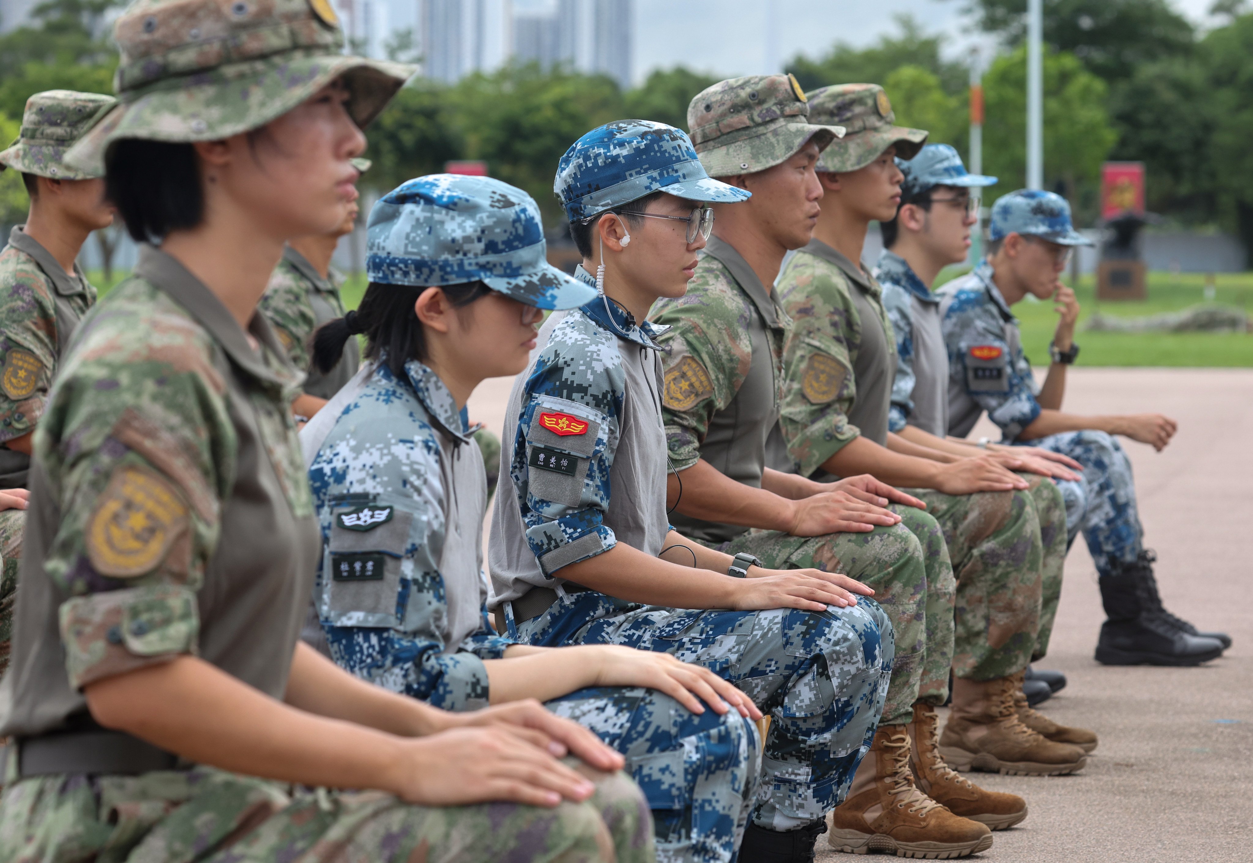 Two camps are being held together as a combined cohort. Photo: Edmond So