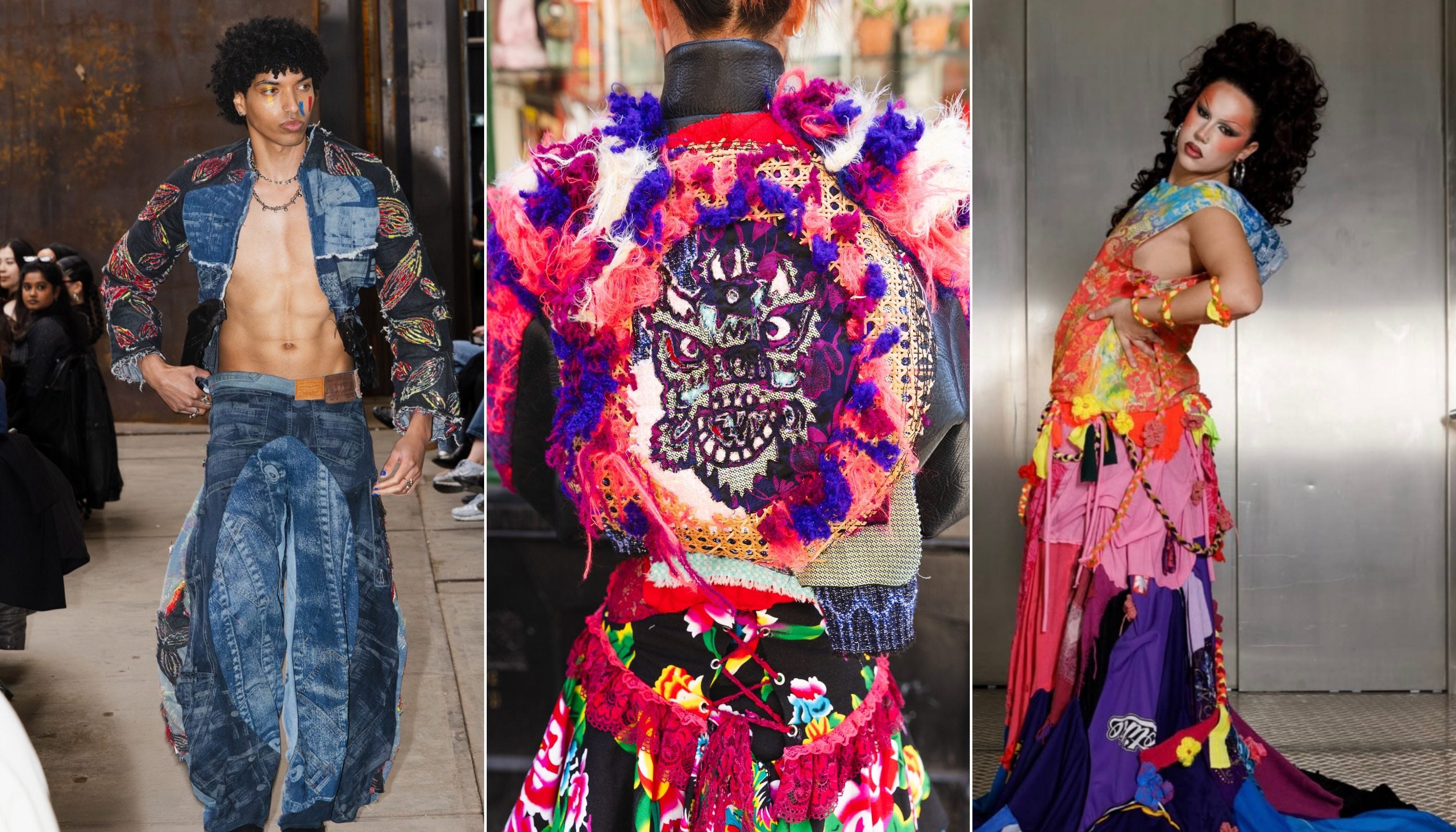 18 year-old Ella Doeringer repurposes fabric for one-of-a-kind fashion pieces. Sustainability and environmentalism are core ethos in her artwork and fashion design. Photos: Ella Doeringer