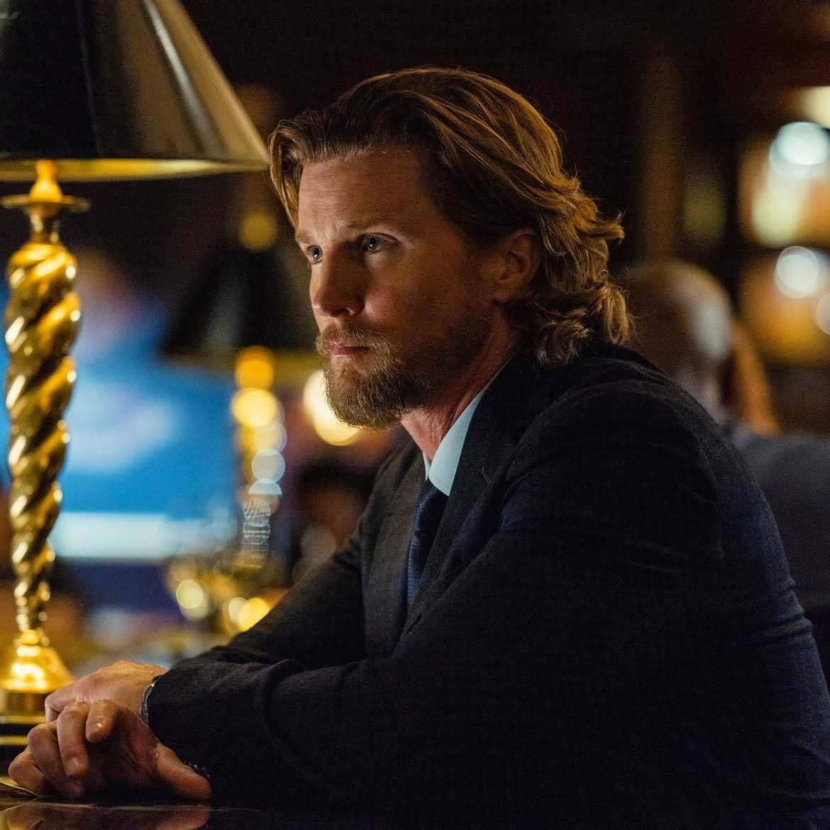 Thad Luckinbill plays Kyle McManus on the Zoe Saldaña-led Paramount+ series Lioness. Photo: @lionesspplus/Instagram