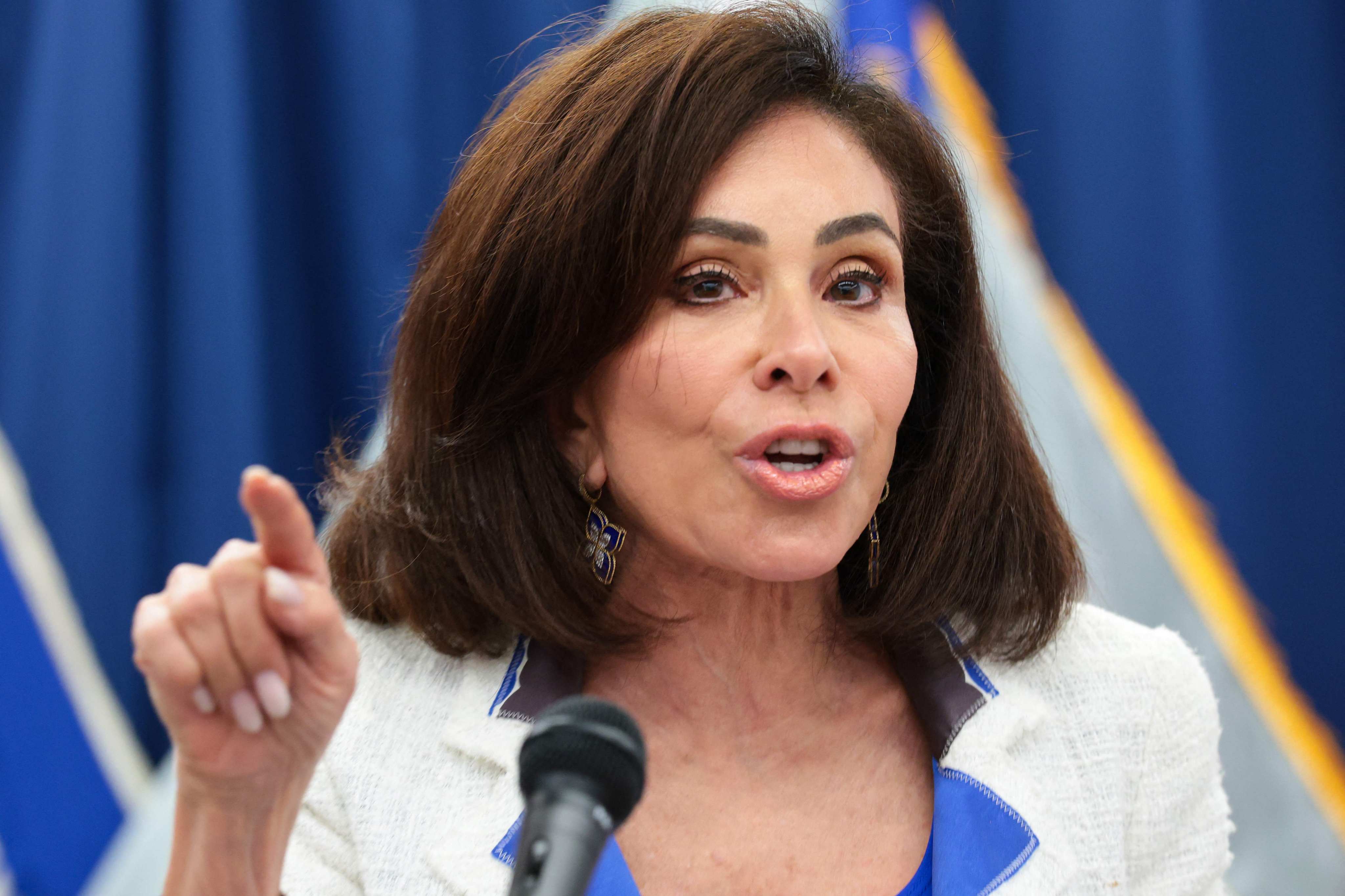 Jeanine Pirro, the US Attorney for the District of Columbia. Photo: AFP