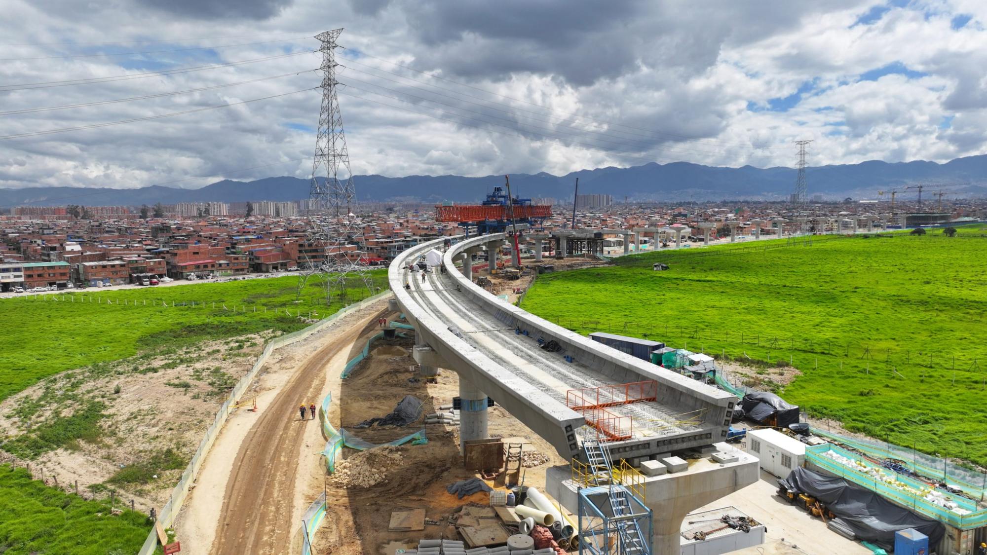 Built by a Chinese-led consortium, the 24km elevated line is the largest infrastructure project currently under construction in South America. Photo: Handout Built by a Chinese-led consortium, the 24km elevated line is the largest infrastructure project currently under construction in South America. Photo: Handout