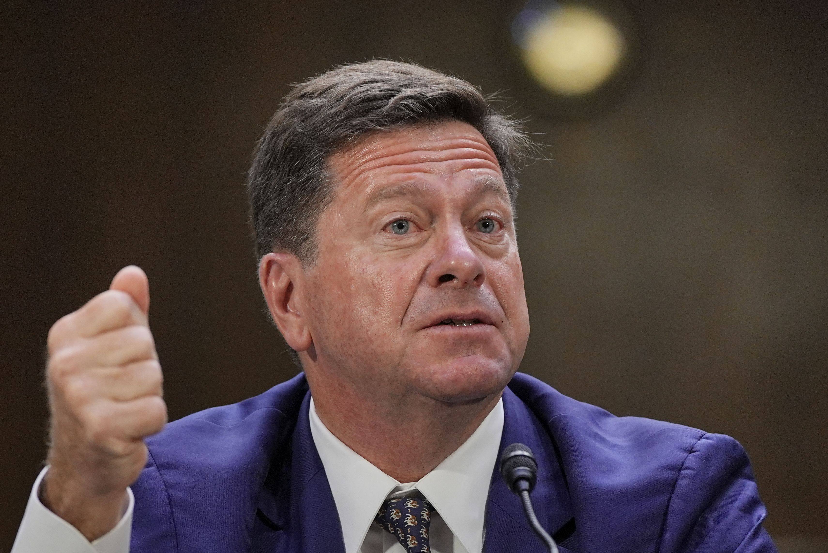 Jay Clayton, the newly appointed  US director of national intelligence. Photo: AFP