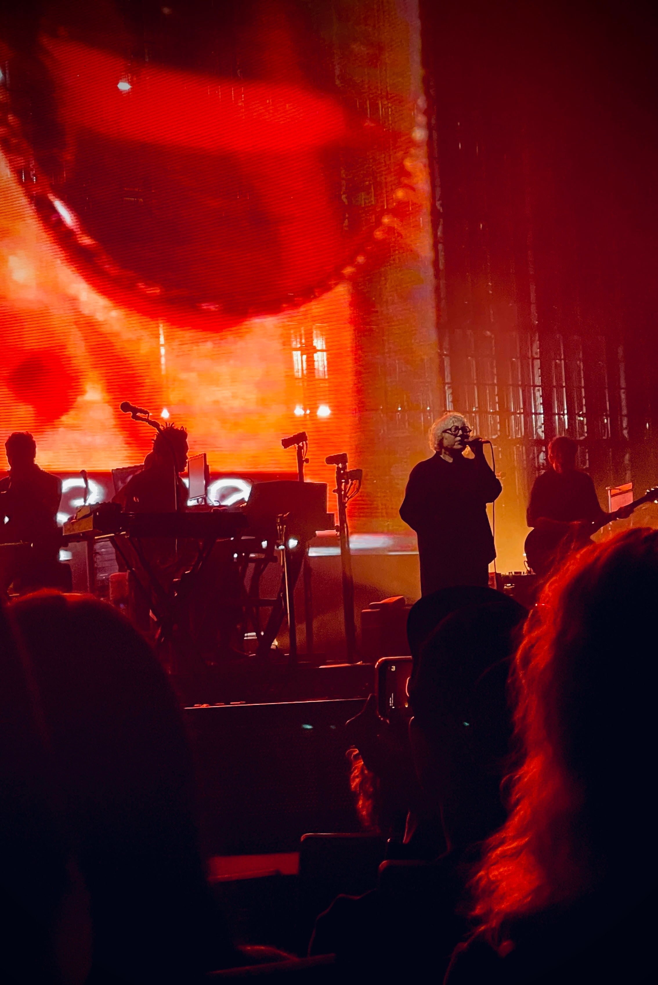 Massive Attack performs in Singapore on Wednesday. Photo: Daniel Koh