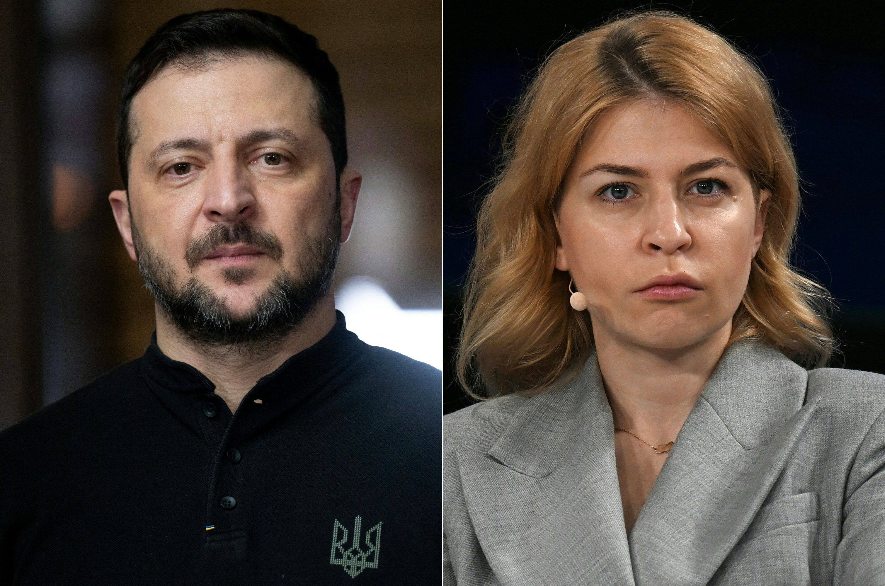 President Volodymyr ⁠Zelensky has dismissed Ukraine’s ⁠ambassador to the ⁠United States, Olha Stefanishyna. Photo: AFP