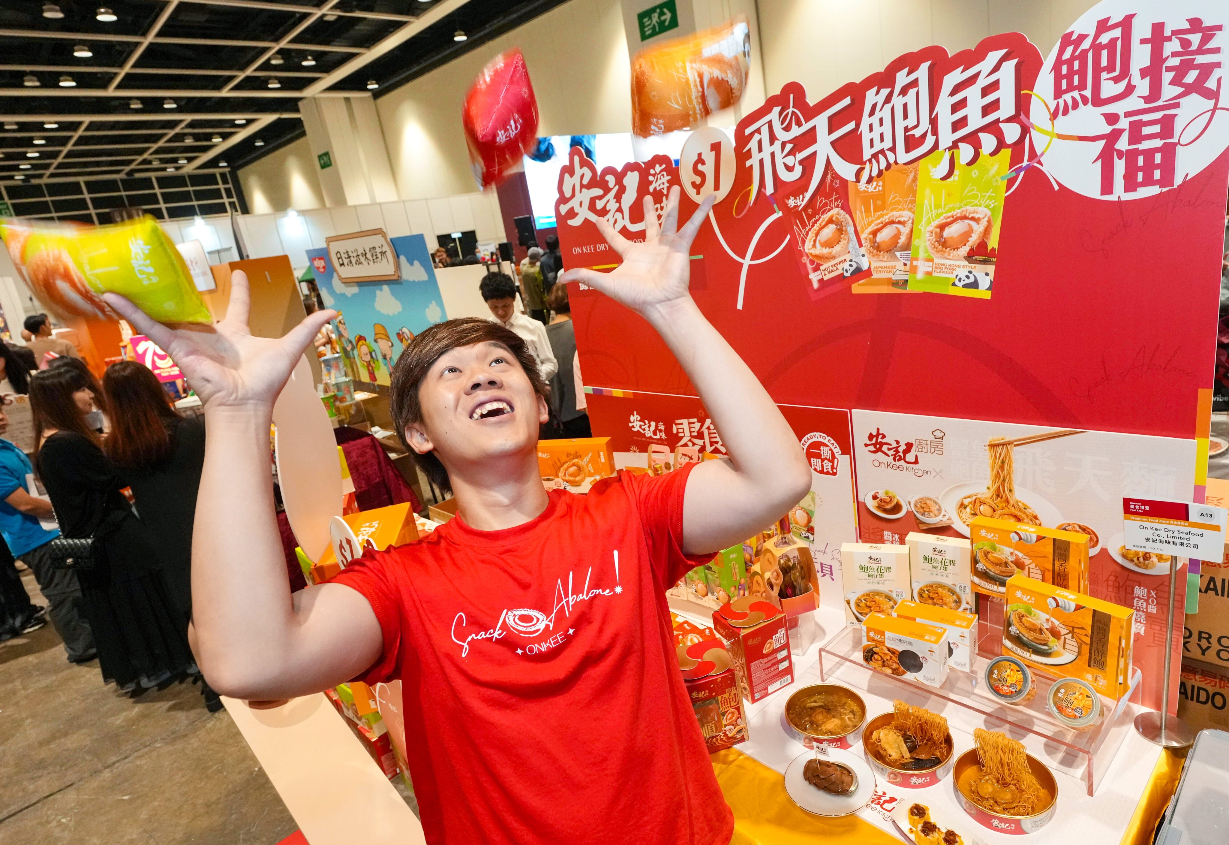 scmp.com - Emily Hung - Food Expo vendors hoping for tasty profits with items such as caviar sake gelato