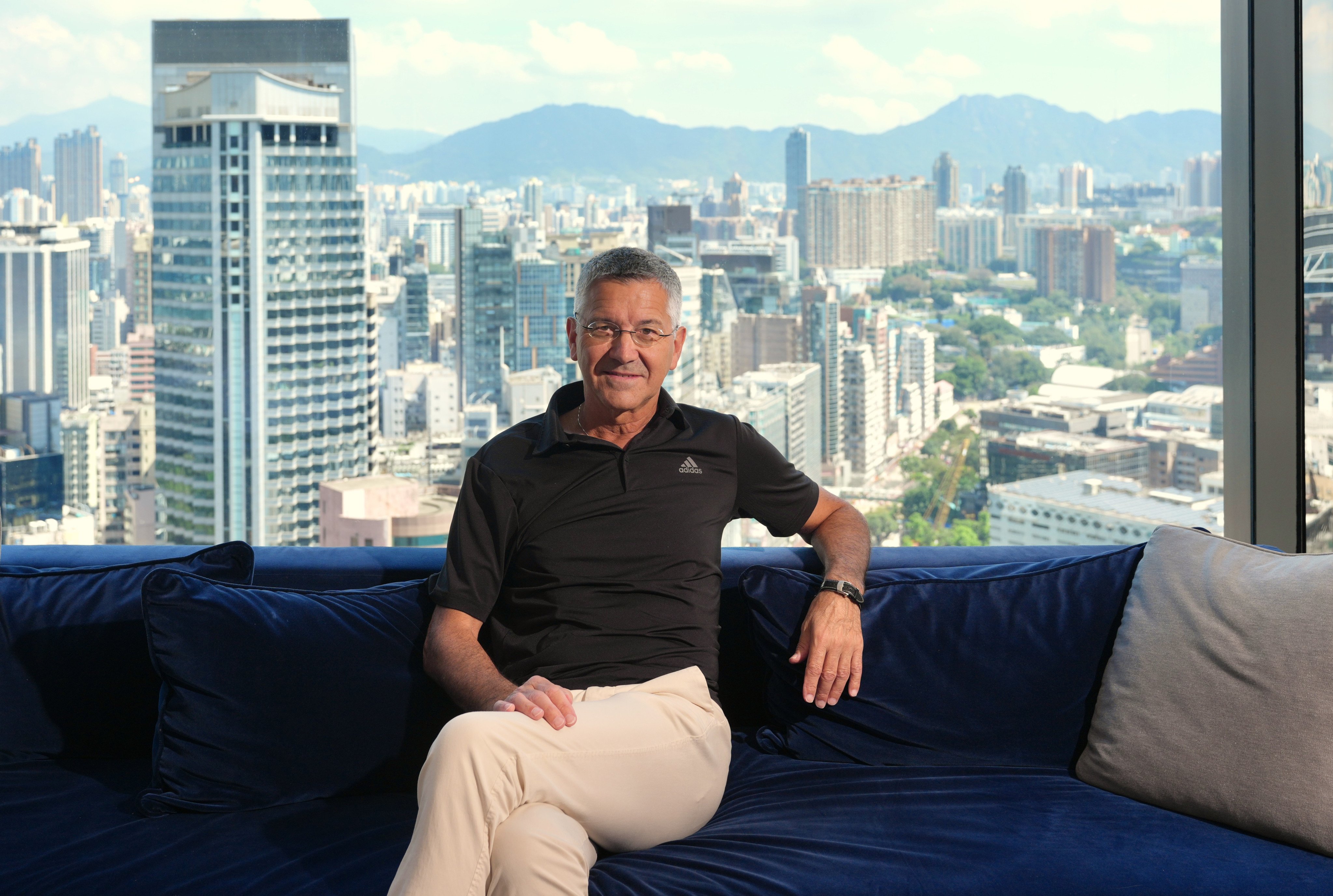 Herbert Hainer, staying with the Bayern Munich team at Rosewood Hong Kong in Tsim Sha Tsui, hit the pinnacle with both Adidas and the German champion club. Photo: Karma Lo