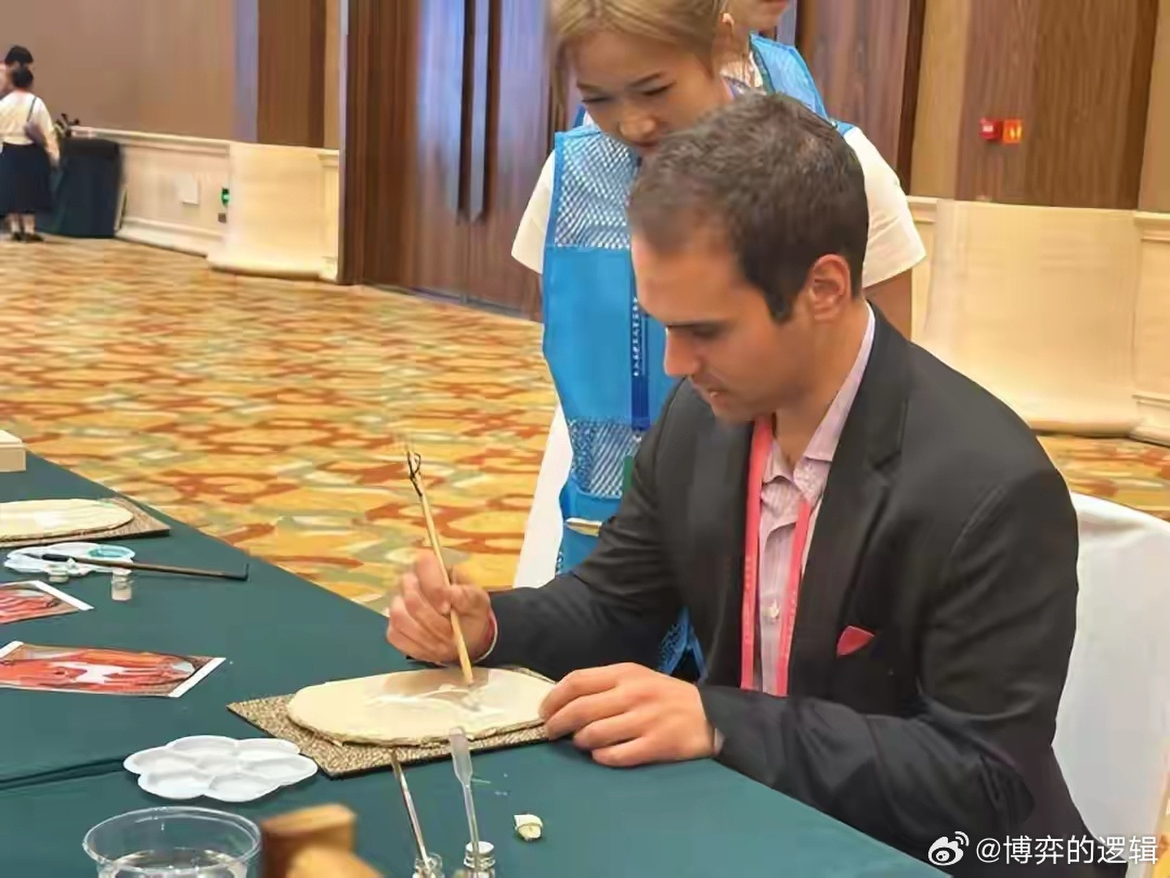 Edward Kuperman was one of three new hires at the Dunhuang Convergence Media Centre. Photo: Weibo
