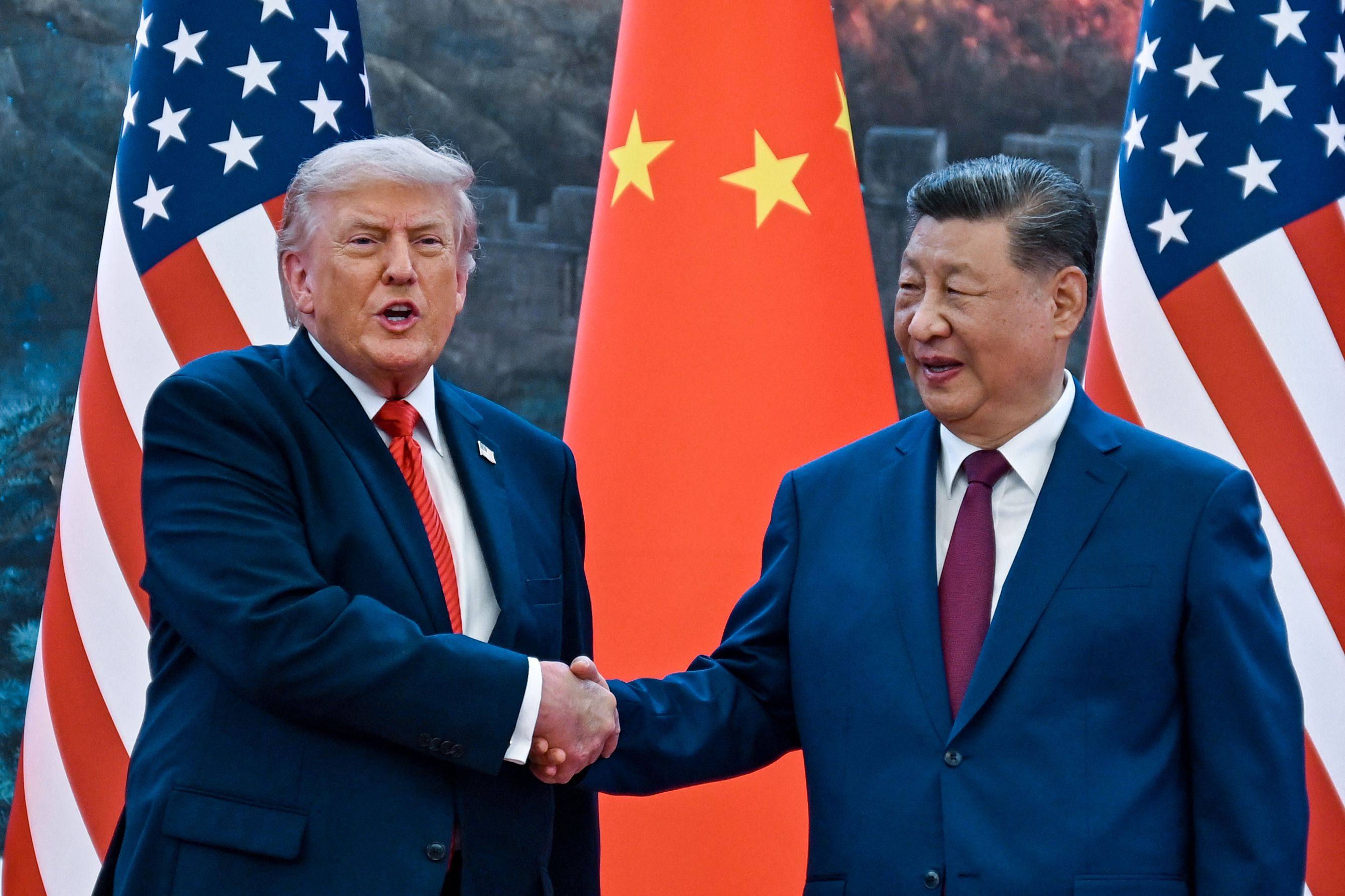 US President Donald Trump met China’s President Xi Jinping in Beijing in May. They are expected to meet again in the US in September, despite recent China-US friction on several fronts. Photo: AFP