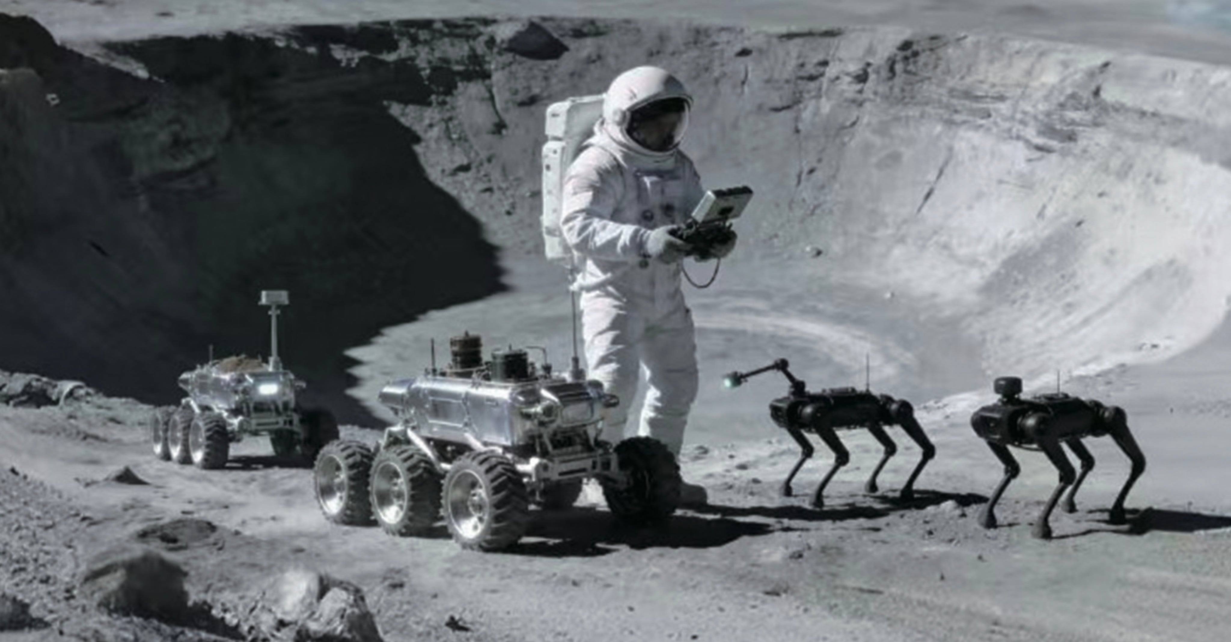scmp.com - Ling Xin - China's lunar research station could be guarded by robot watchdogs: scientists