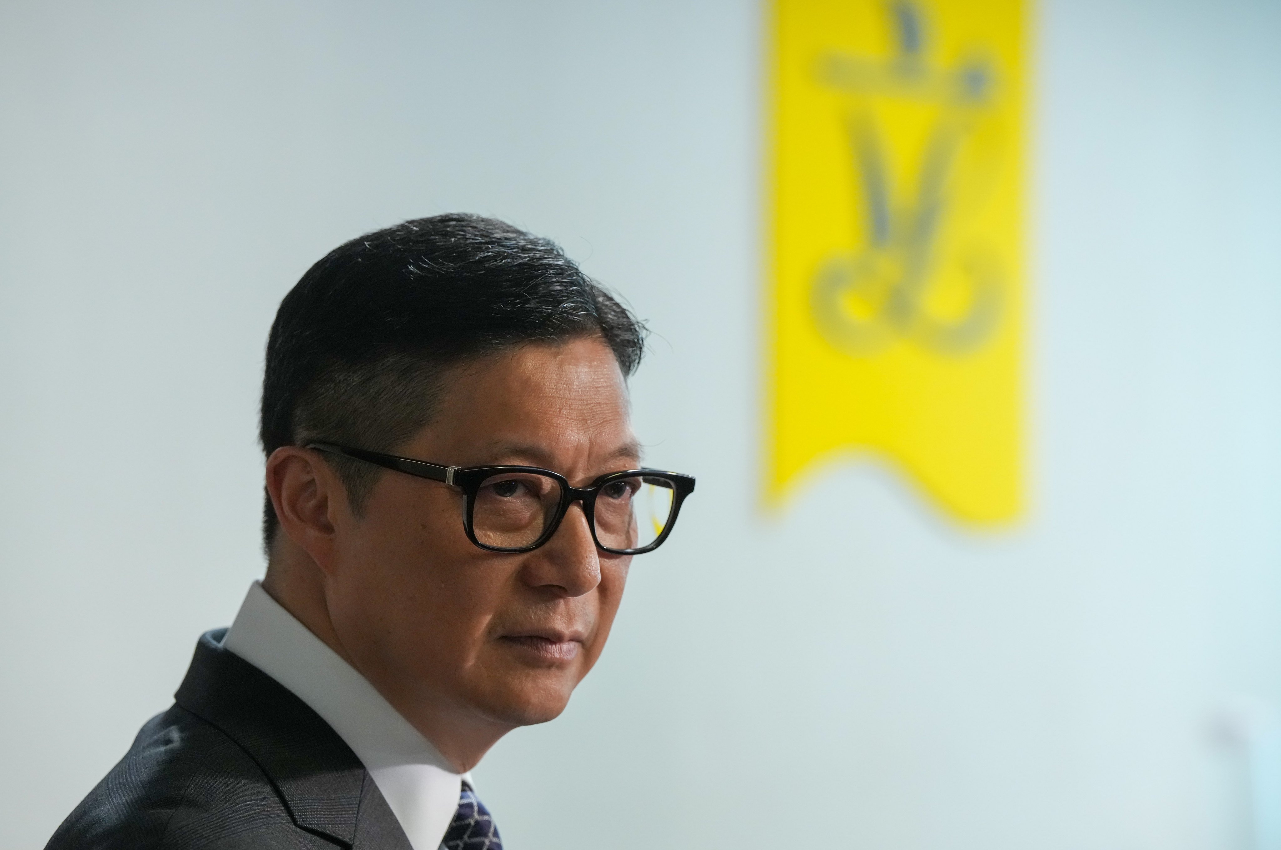 Secretary for Security Chris Tang has also accused the HKJA of running a “black box” election. Photo: Sam Tsang