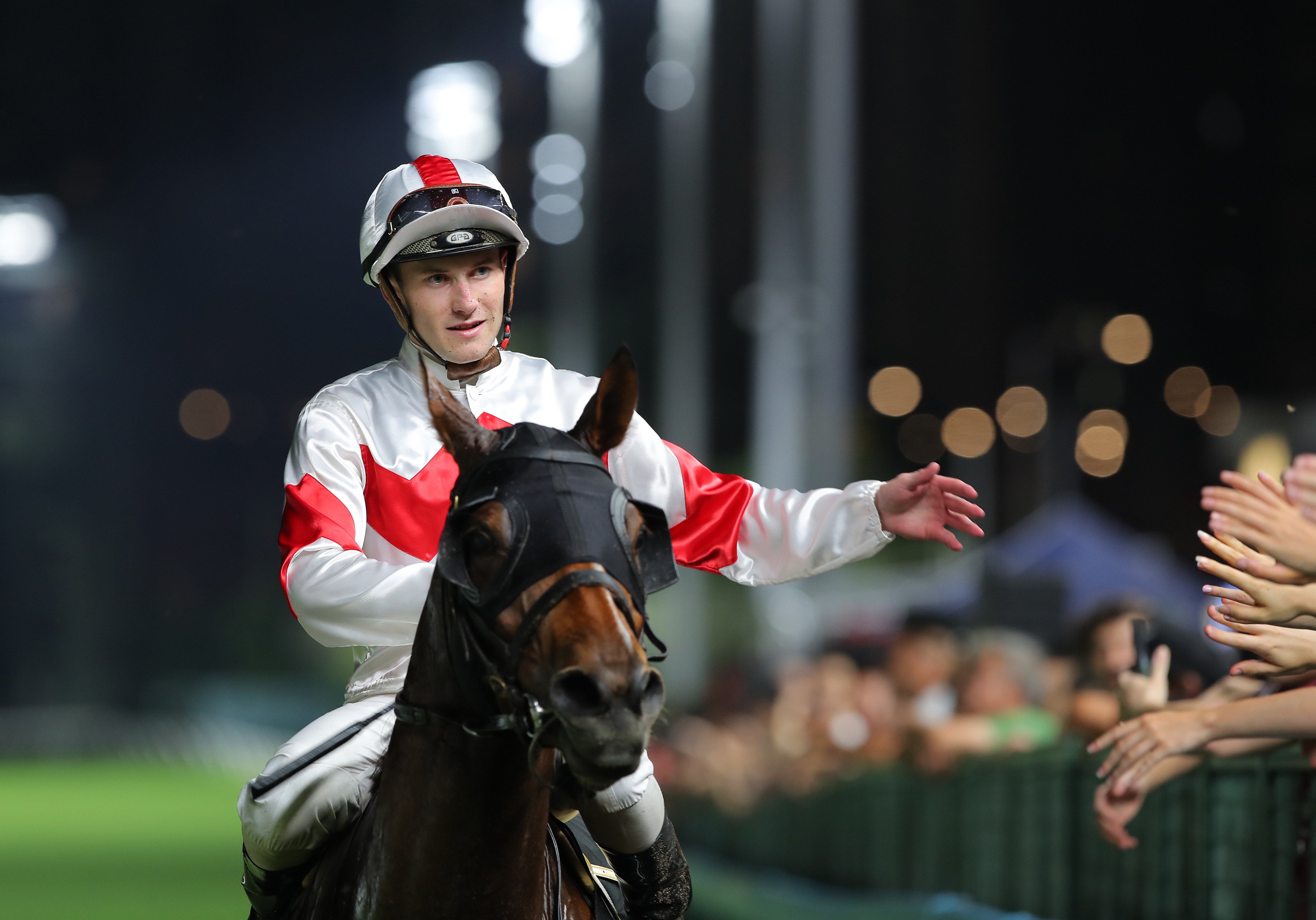 Luke Ferraris heads into the Shergar Cup on the back of a 35-win season and relishing the chance to tick off another big career milestone. Photo: Kenneth Chan.