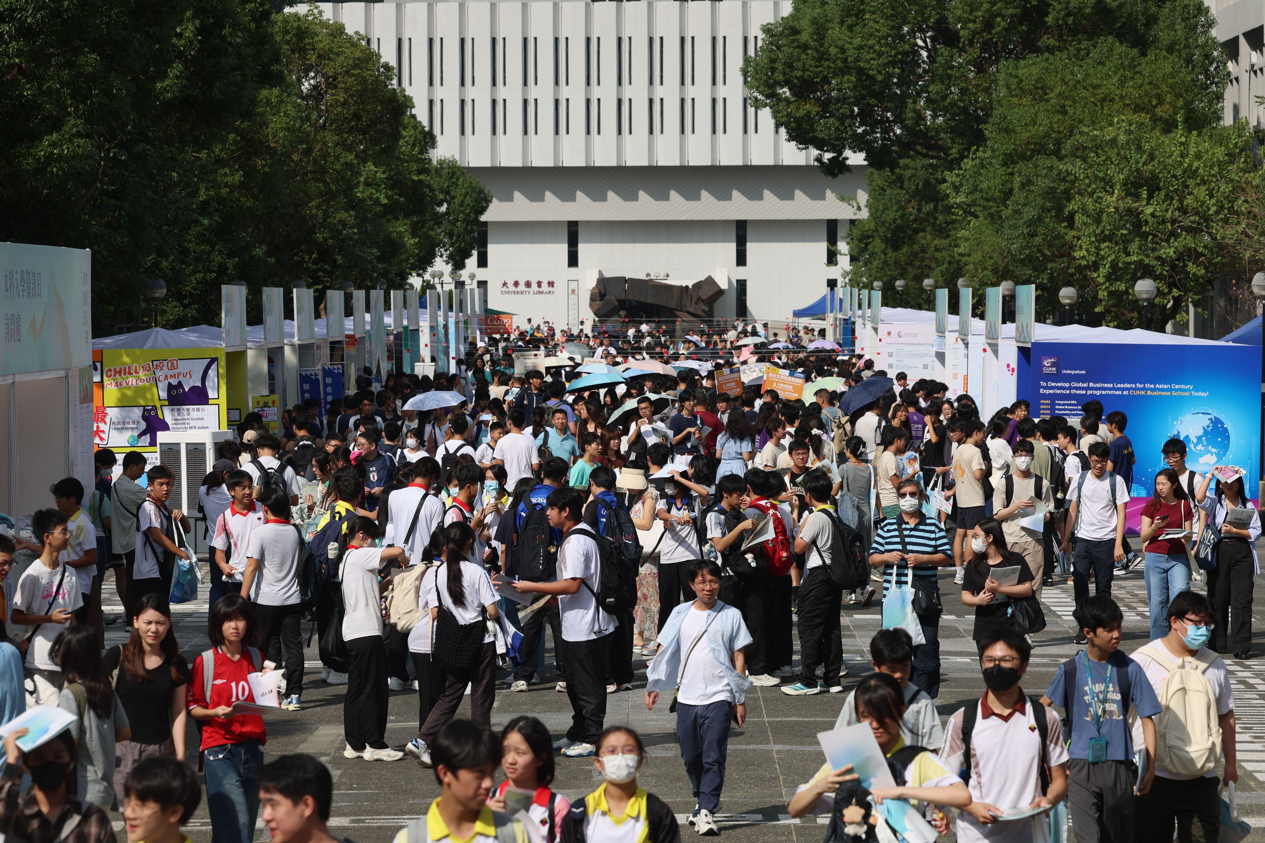 CUHK’s head has also rebutted claims the university is overly reliant on mainland Chinese students. Photo: Edmond So