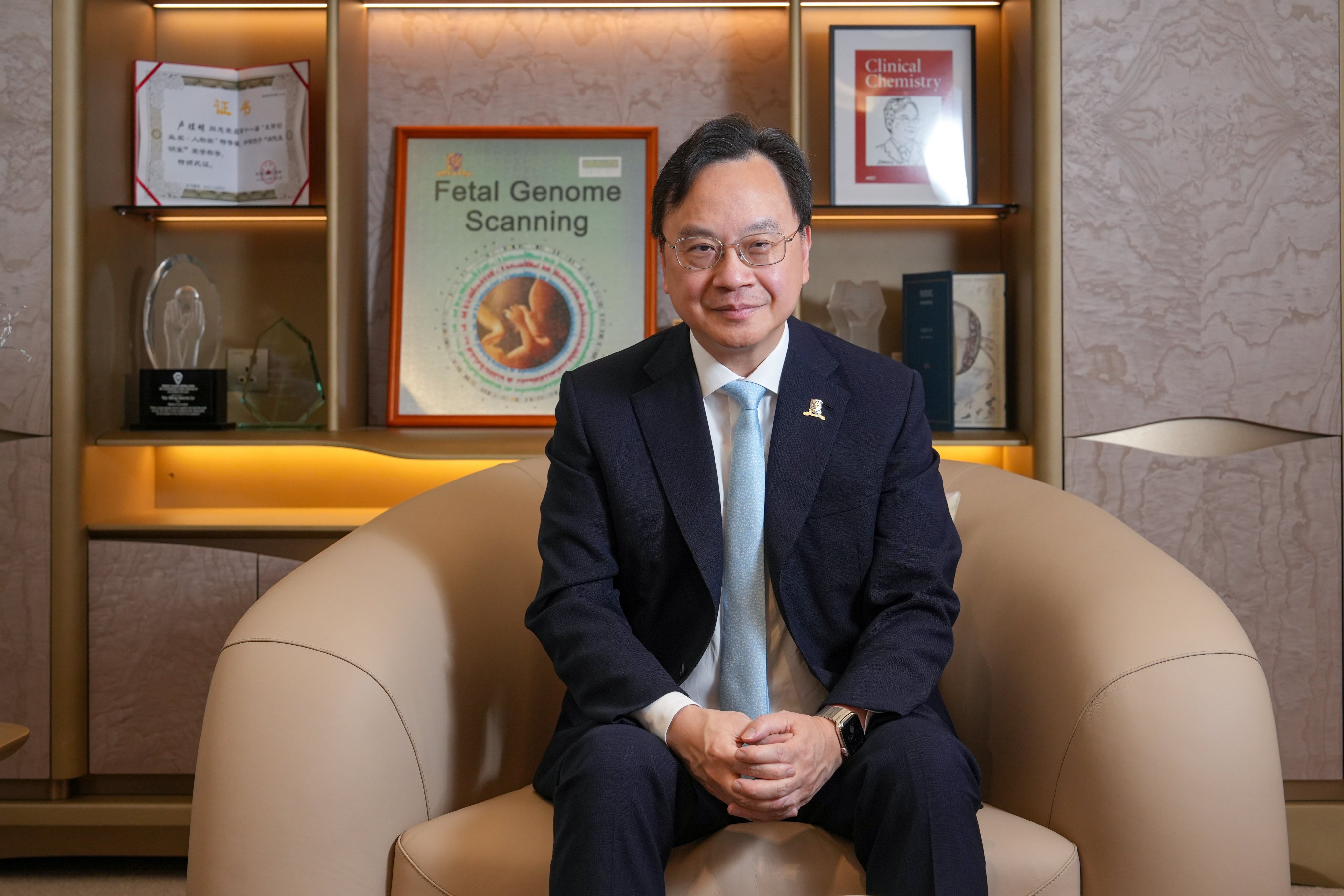 Professor Dennis Lo is vice-chancellor of the Chinese University of Hong Kong. Photo: Sun Yeung