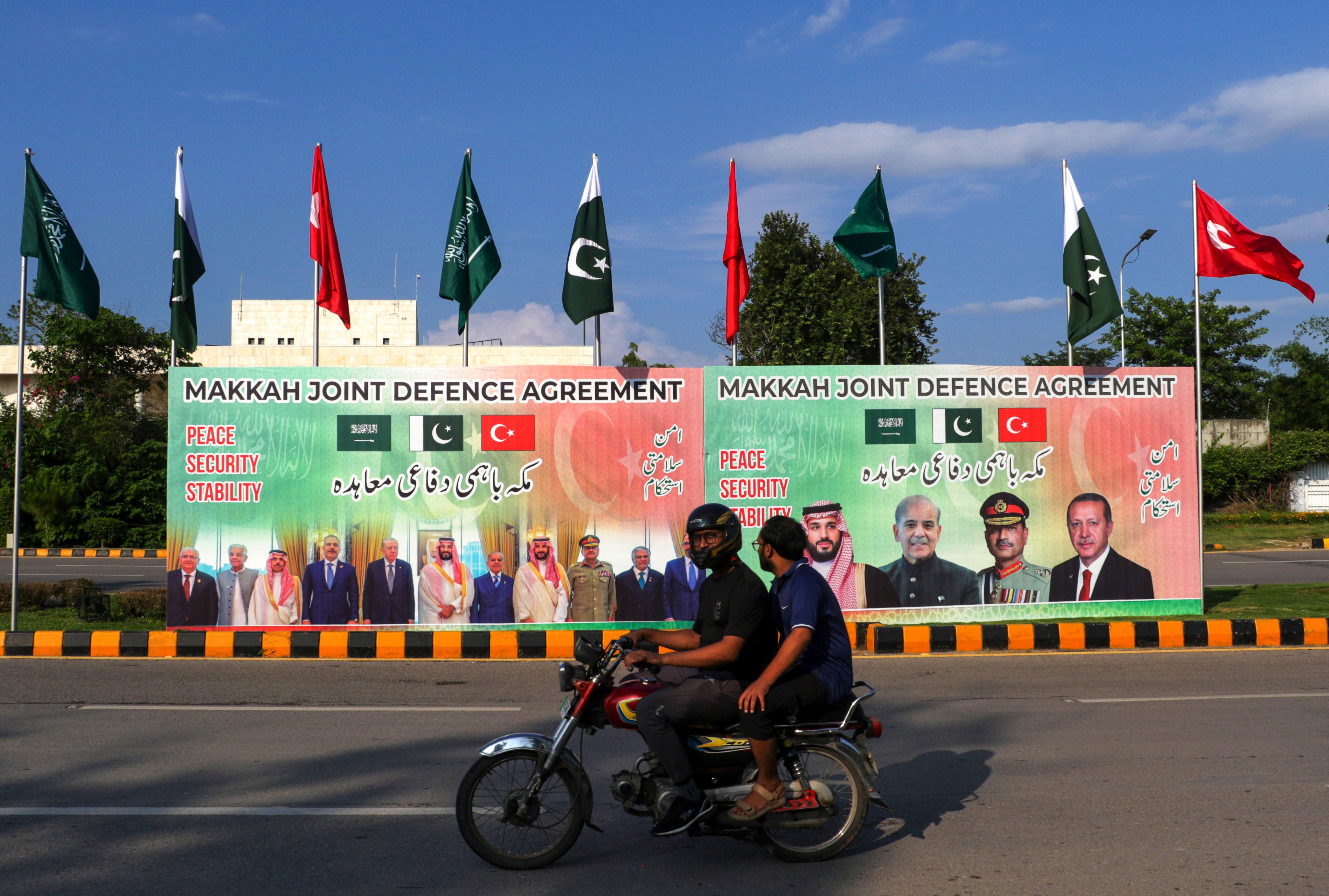 The defence pact fuelled talk of an “Islamic Nato”. Photo: EPA
