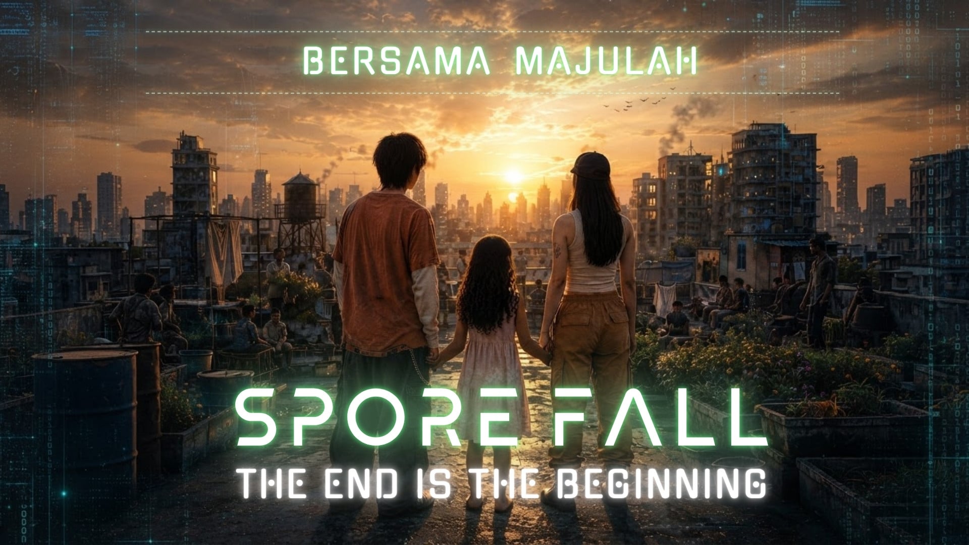 Bersama Majulah is a spin-off from the human-written, artificial intelligence-generated Spore Fall video series. Photo: Edenstone