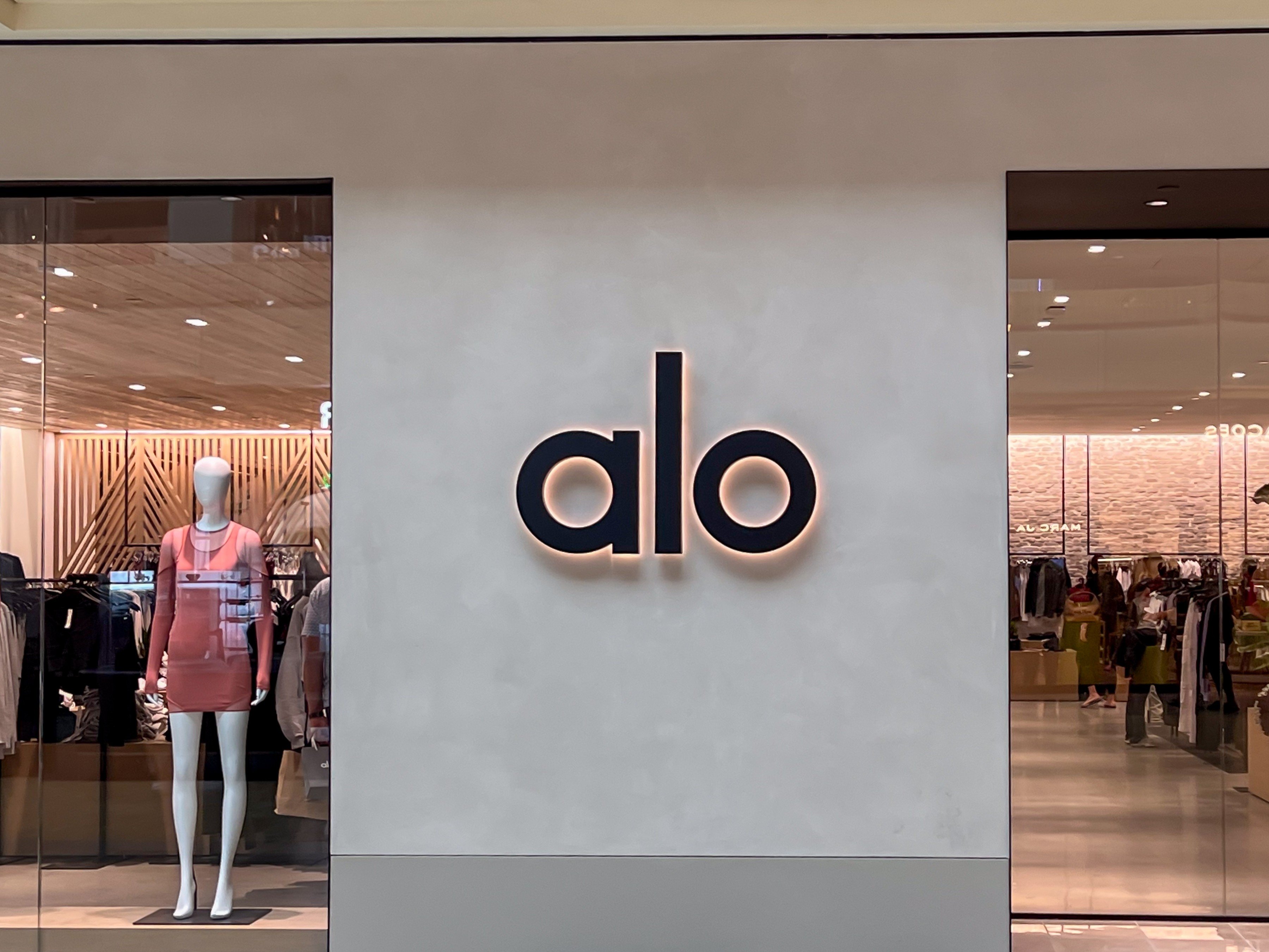 An Alo clothing store at a shopping mall in Houston, Texas. Photo: Shutterstock Images