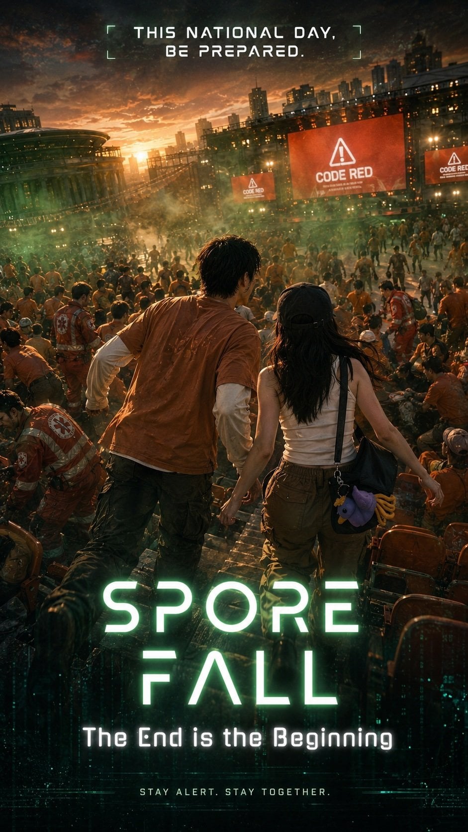 Bersama Majulah is helmed by Joel Boh, creator and showrunner of Spore Fall, and Singaporean executive producer Chan Gin Kai. Photo: Edenstone