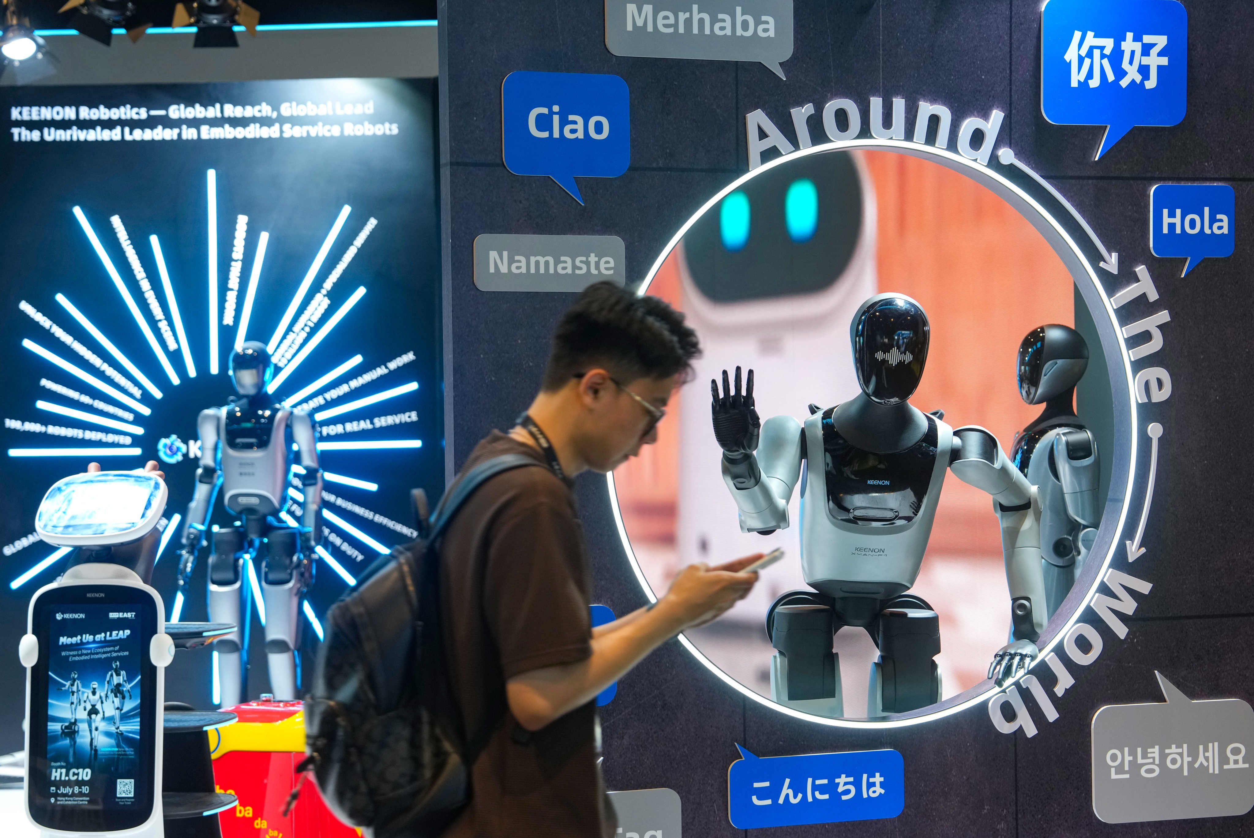 About 72.7 per cent of respondents said they used AI tools at work on a daily or weekly basis, compared with a global average of 31 per cent cited in a 2025 KPMG study. Photo: Sam Tsang
