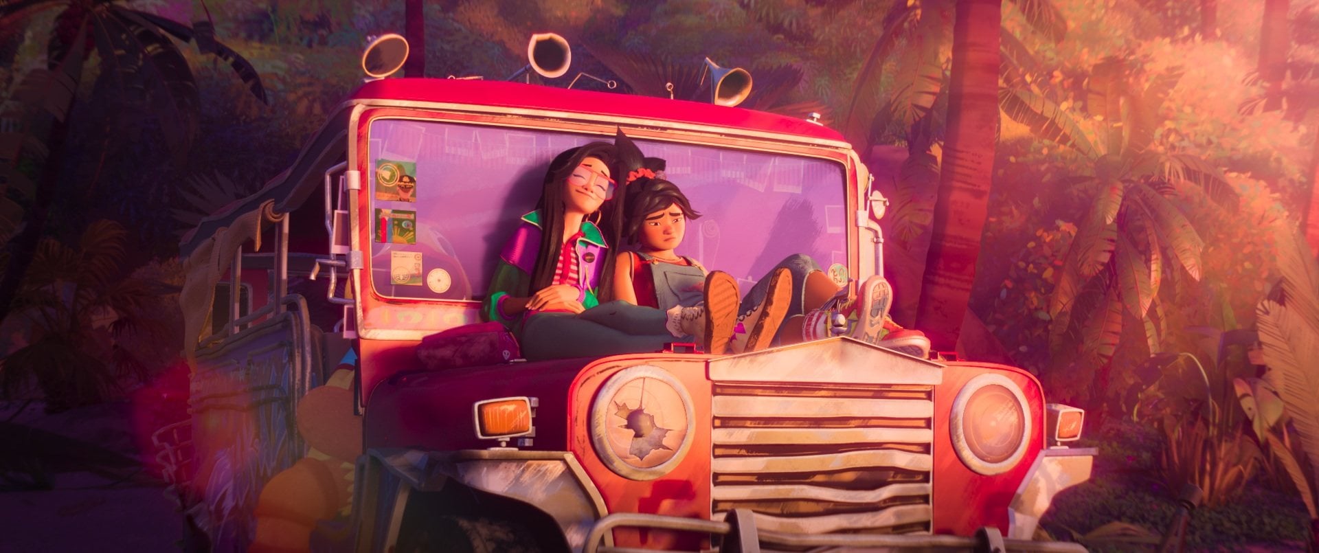 A still from Forgotten Island (category TBC), directed by Joel Crawford and Januel Mercado. H.E.R., Liza Soberano and Dave Franco voice characters.